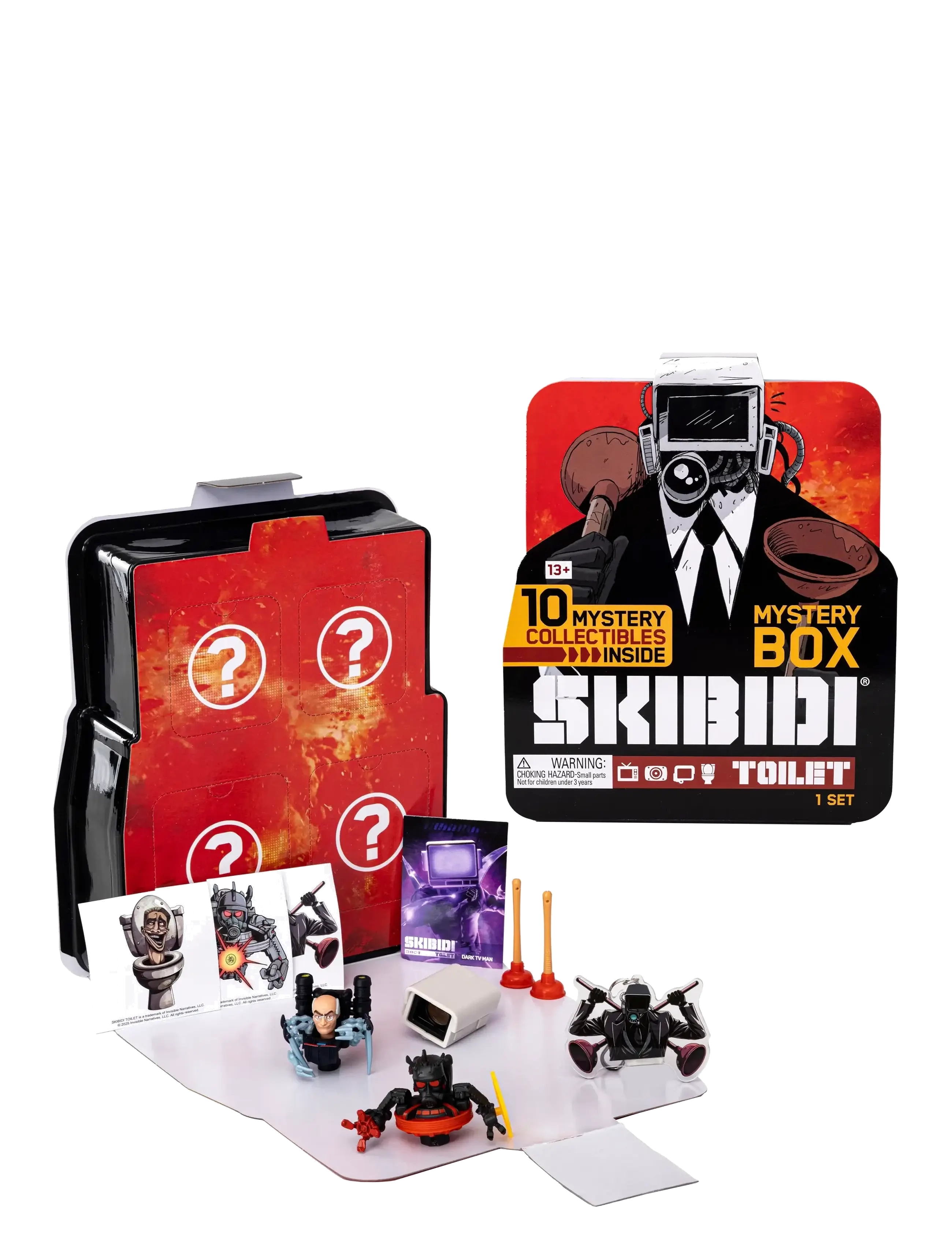 Skibdi Toilet - SKIBIDI TOILET MYSTERY BOX - film- & eventyrsfigurer - multi colour - 1