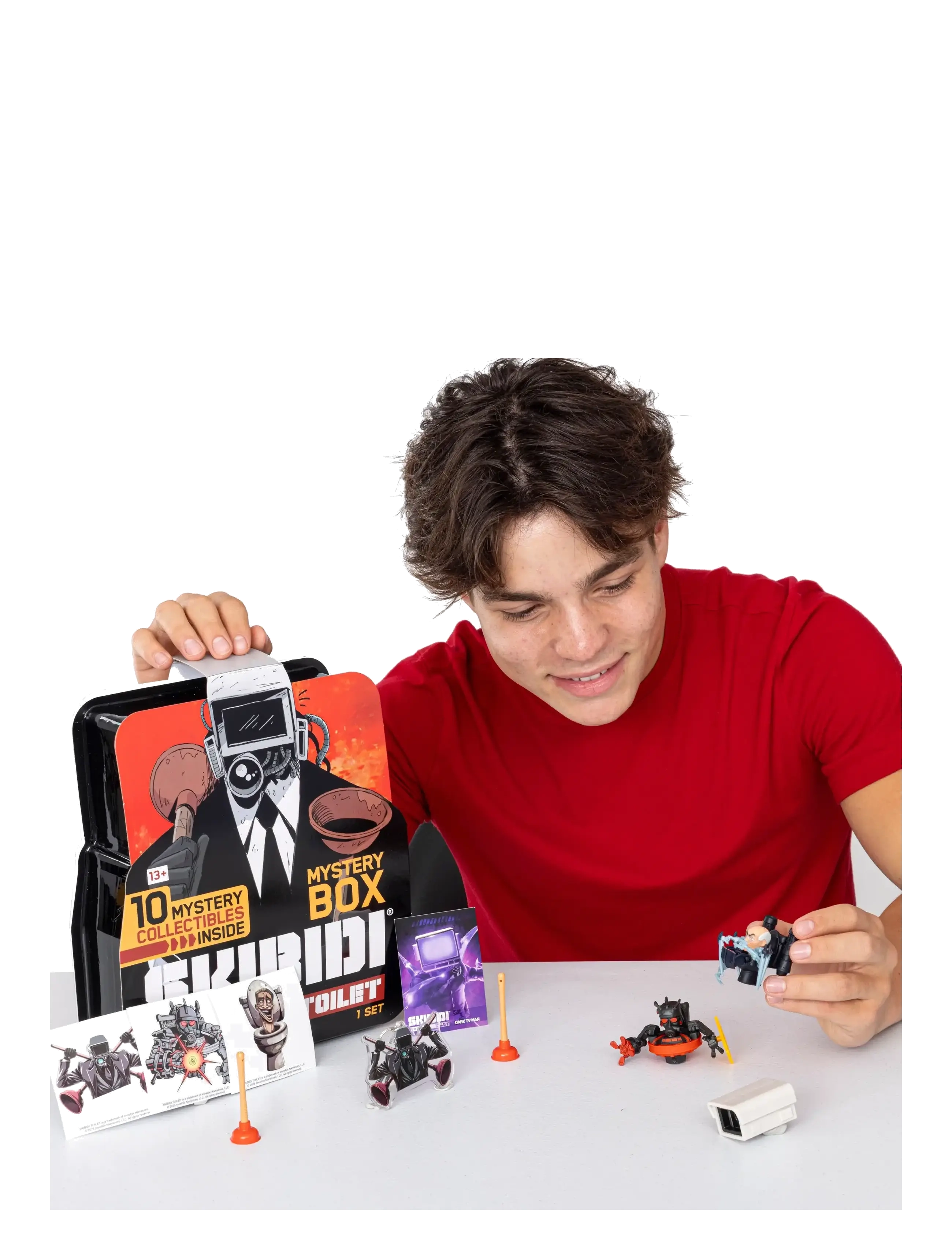 Skibdi Toilet - SKIBIDI TOILET MYSTERY BOX - film- & eventyrsfigurer - multi colour - 4
