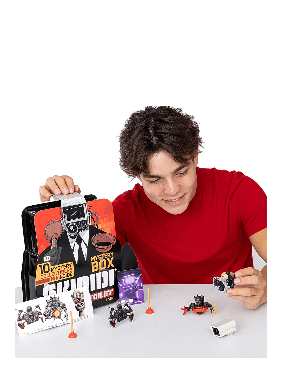 Skibdi Toilet - SKIBIDI TOILET MYSTERY BOX - film- & eventyrsfigurer - multi colour - 4
