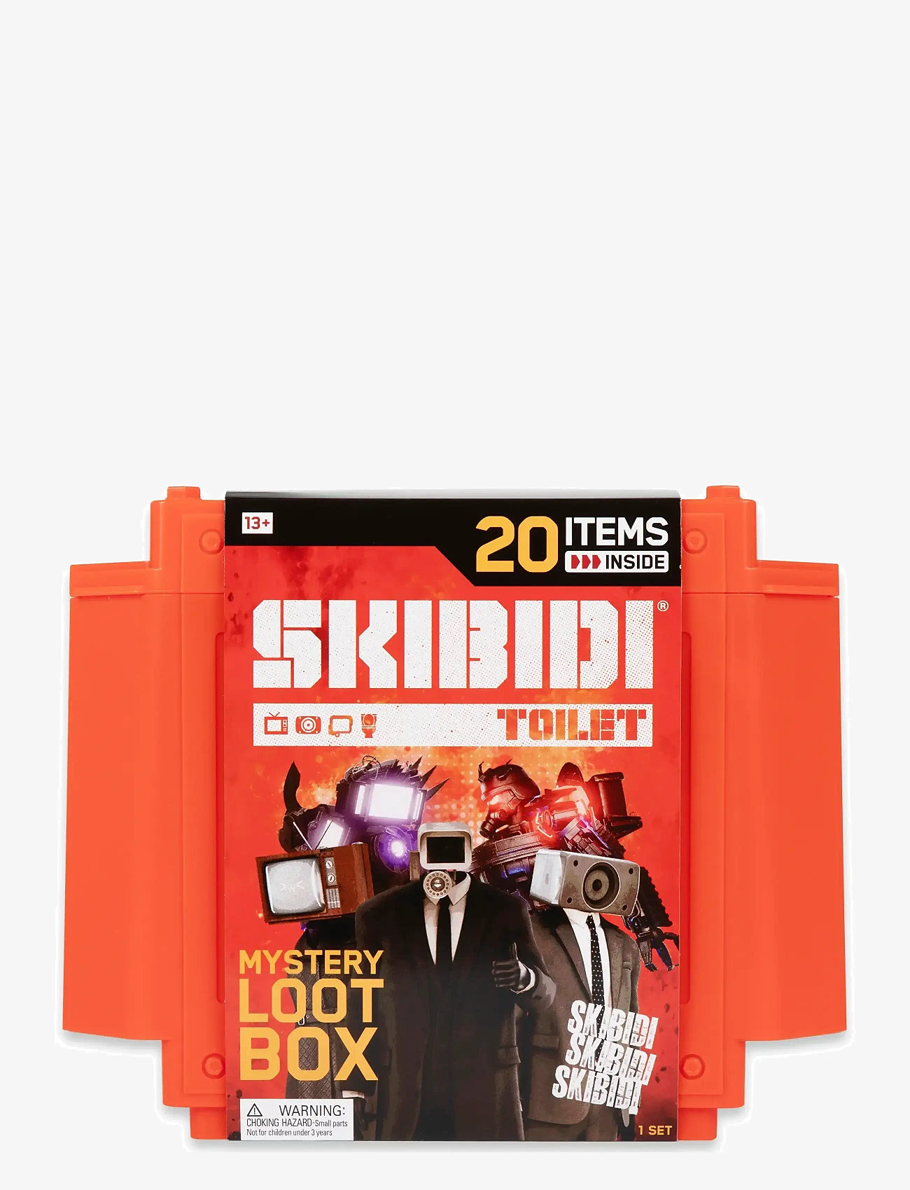 Skibdi Toilet - SKIBIDI TOILET GIANT MYSTERY SURPRISE LOOT BOX - legesæt - multi colour - 0