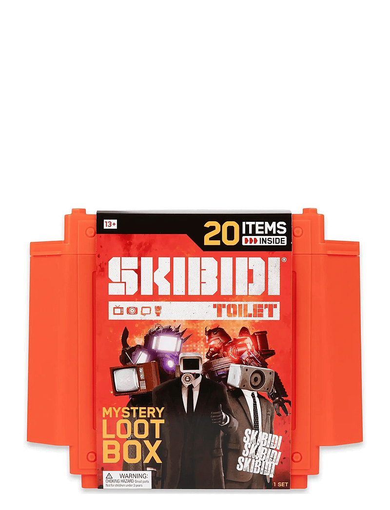 Skibdi Toilet - SKIBIDI TOILET GIANT MYSTERY SURPRISE LOOT BOX - legesæt - multi colour - 0