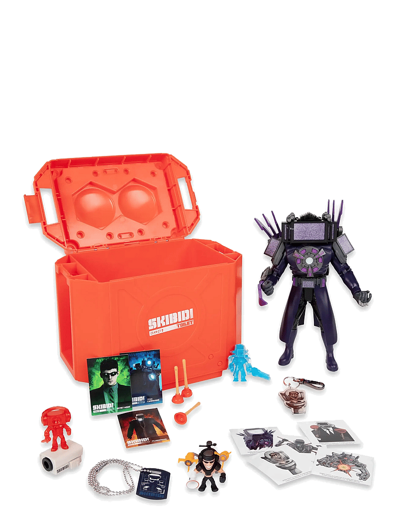 Skibdi Toilet - SKIBIDI TOILET GIANT MYSTERY SURPRISE LOOT BOX - legesæt - multi colour - 4