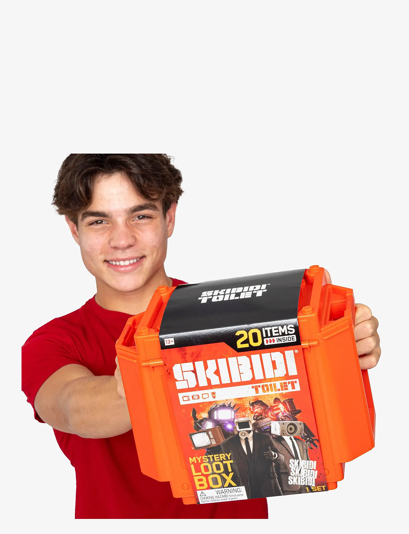 Skibdi Toilet - SKIBIDI TOILET GIANT MYSTERY SURPRISE LOOT BOX - legesæt - multi colour - 5