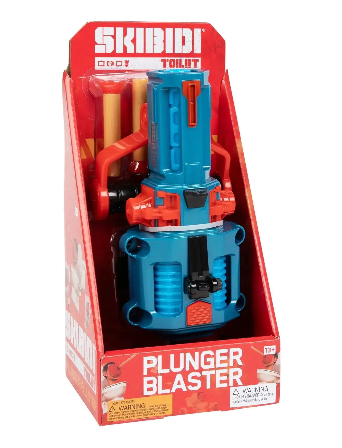 Skibdi Toilet SKIBIDI TOILET PLUNGER BLASTER - Leker som trender akkurat nå - MULTI COLOUR / multi