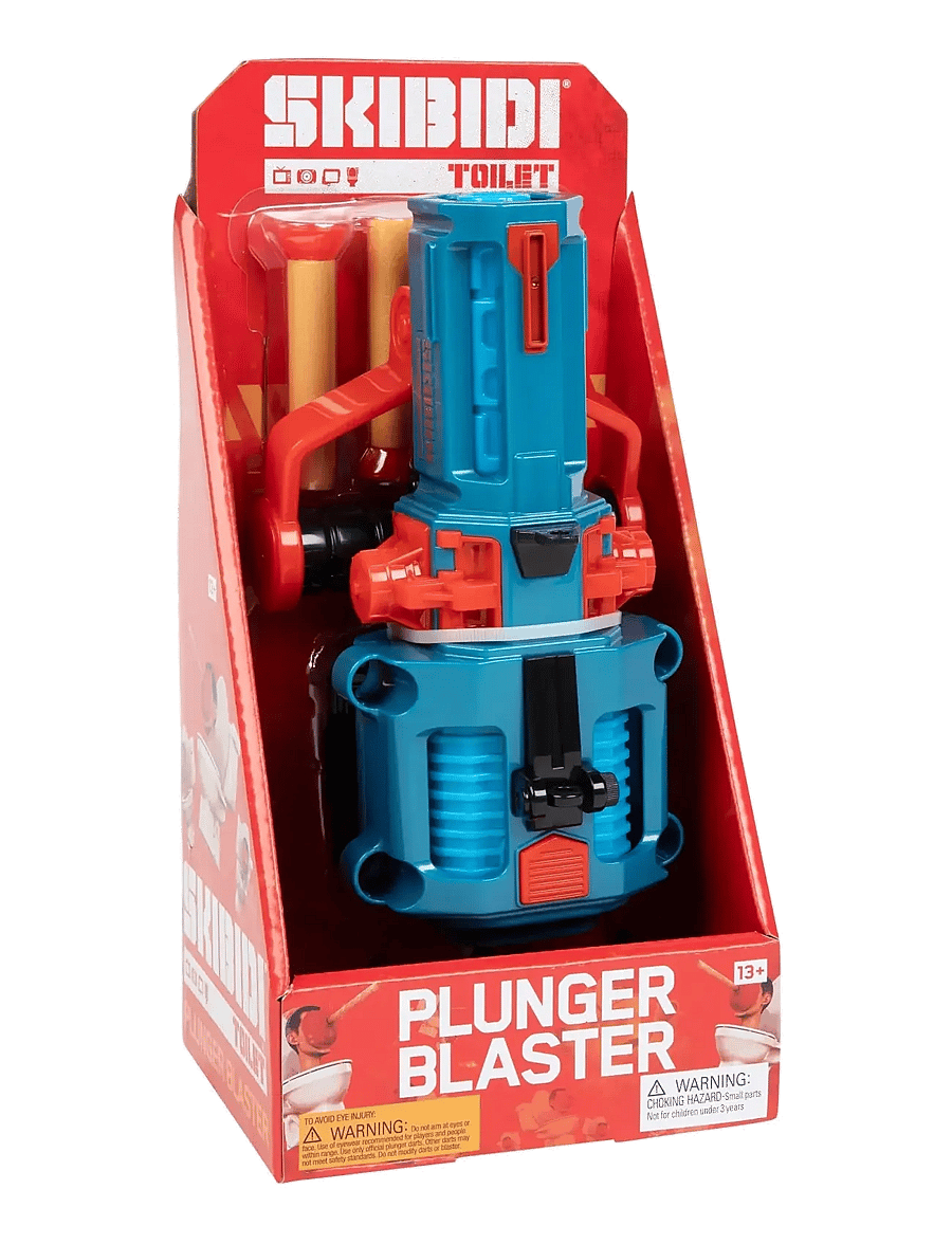 Skibdi Toilet - SKIBIDI TOILET PLUNGER BLASTER - blasters - multi colour - 1