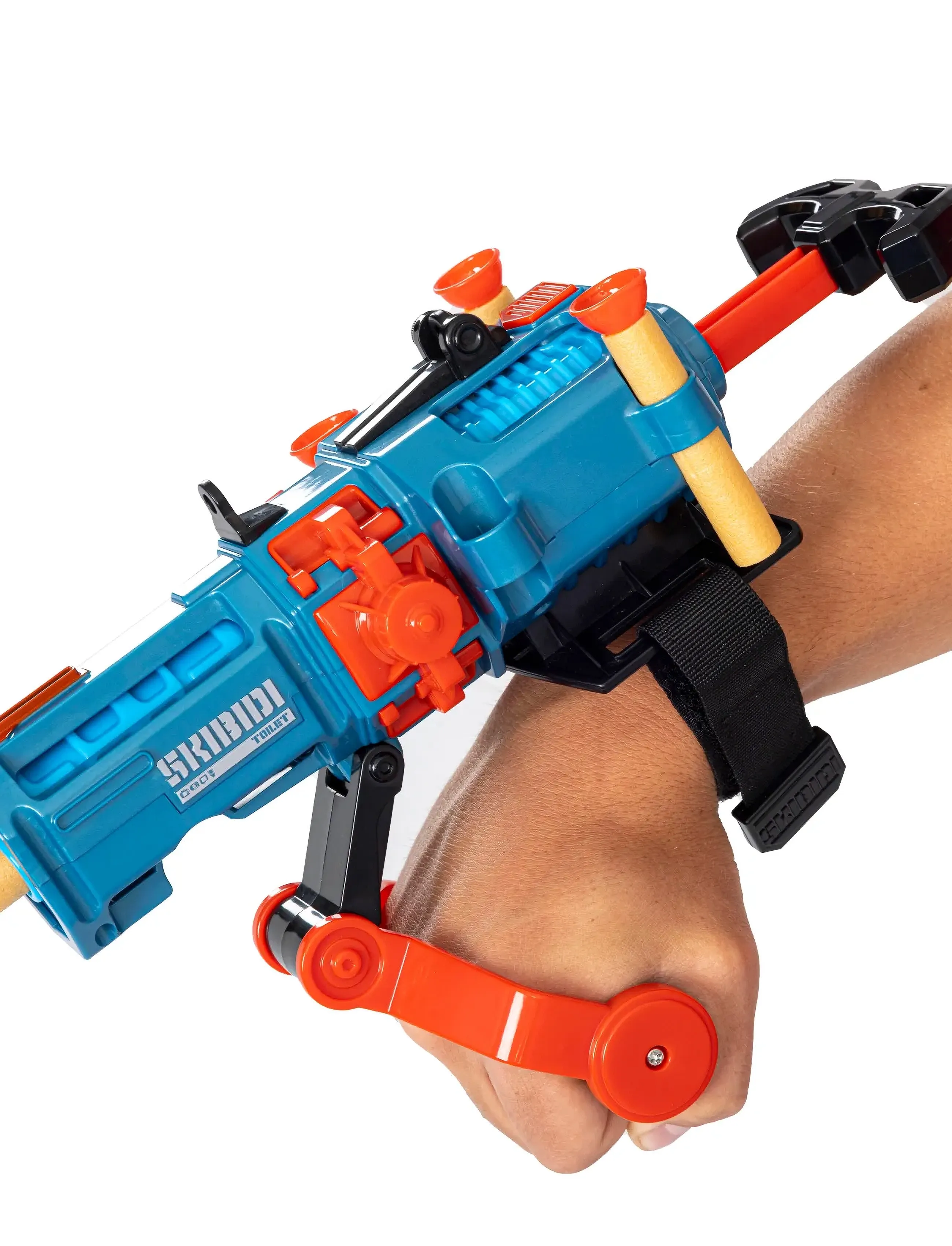 Skibdi Toilet Skibidi Toilet Plunger Blaster, One Size, Multi/patterned, Legetøj > Toy Guns, Børn