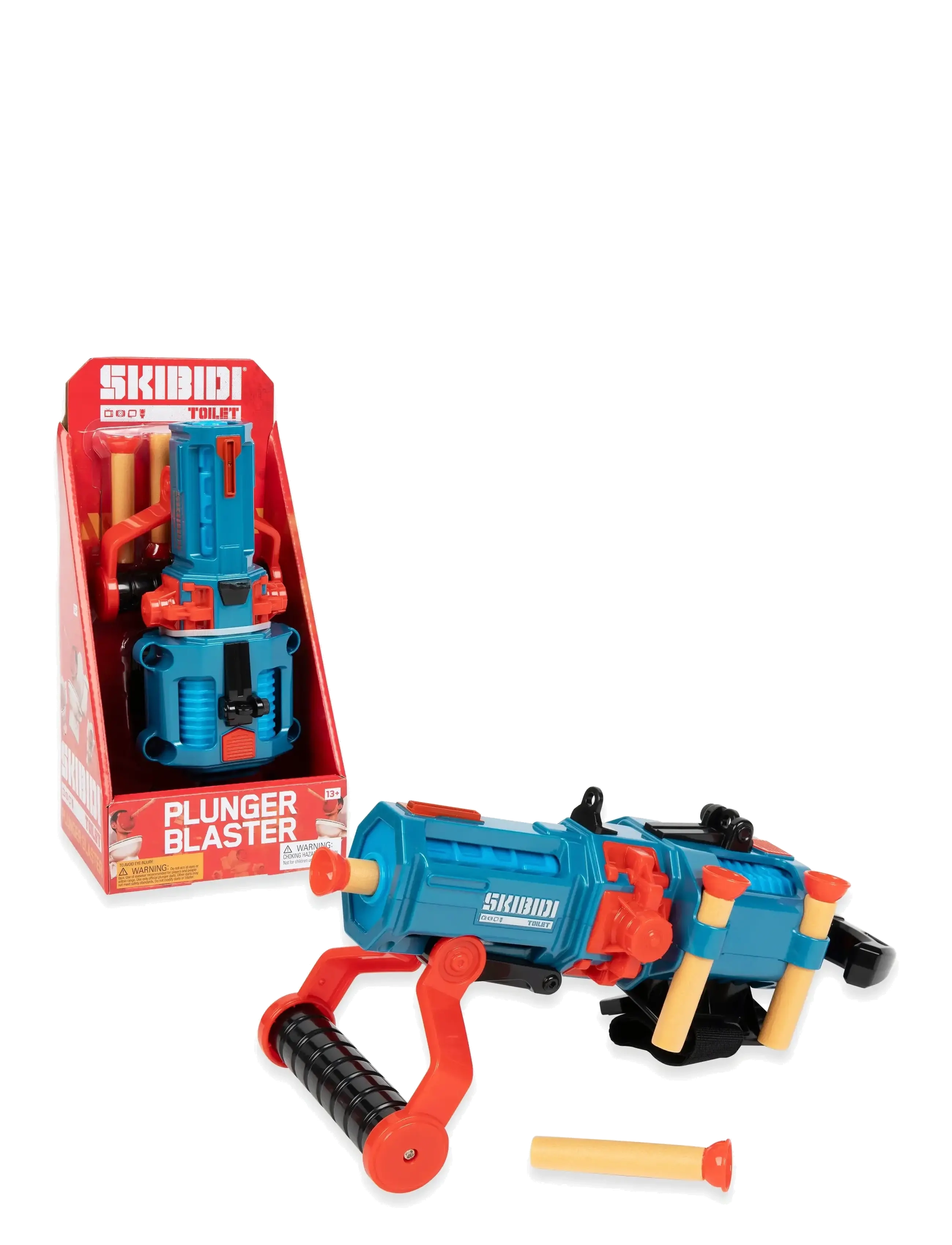 Skibdi Toilet - SKIBIDI TOILET PLUNGER BLASTER - blasters - multi colour - 2