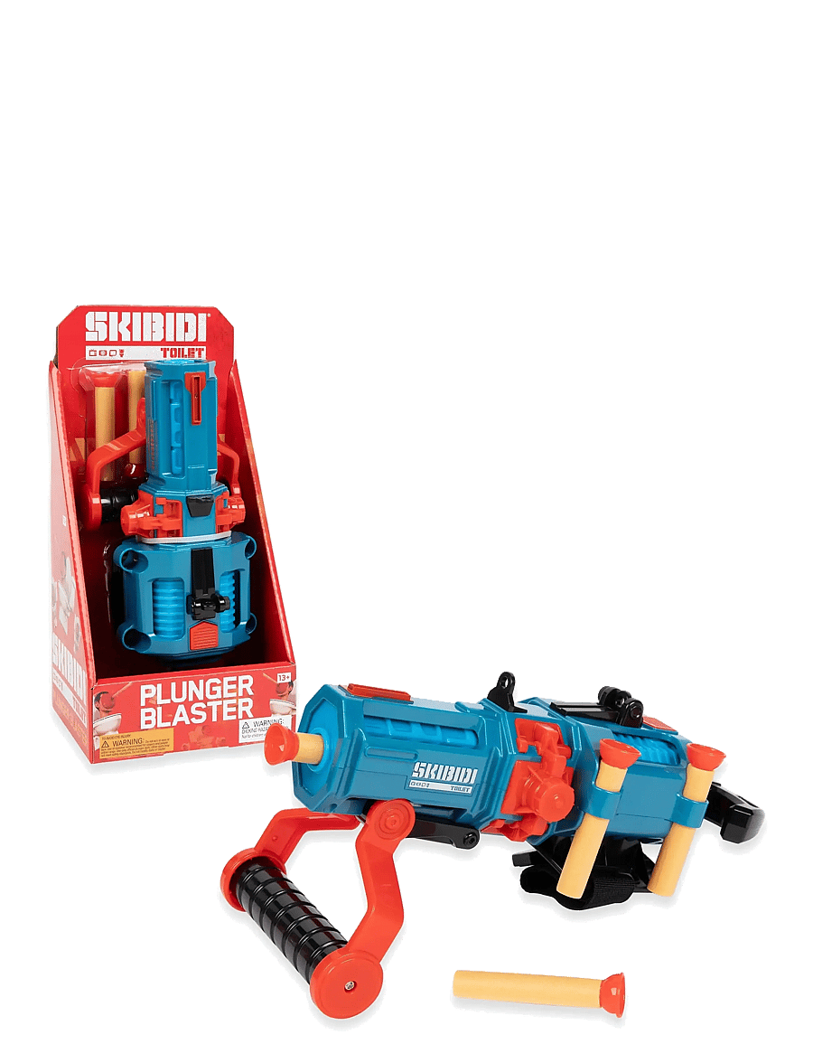 Skibdi Toilet - SKIBIDI TOILET PLUNGER BLASTER - blasters - multi colour - 2