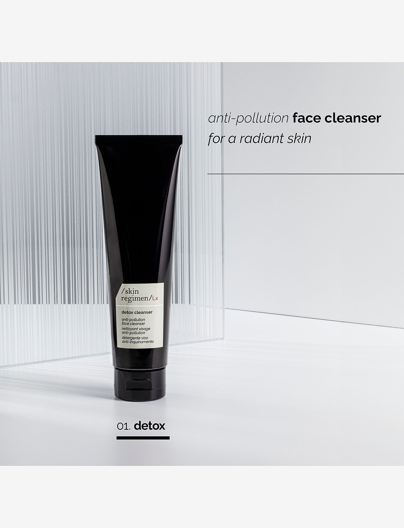 Skin Regimen Lx - Detox Cleanser - foaming cleanser - clear - 1