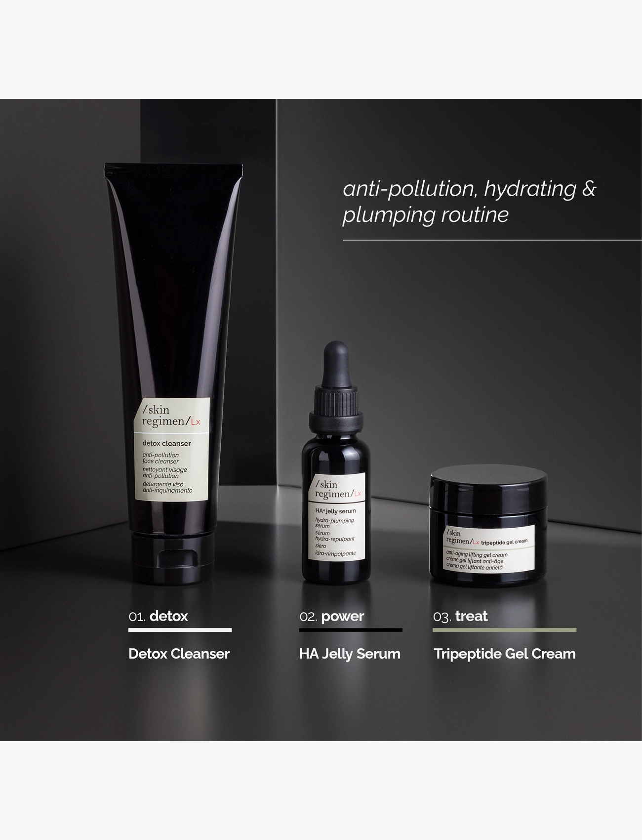 Skin Regimen Lx - HA4 Jelly Serum - serum - clear - 5