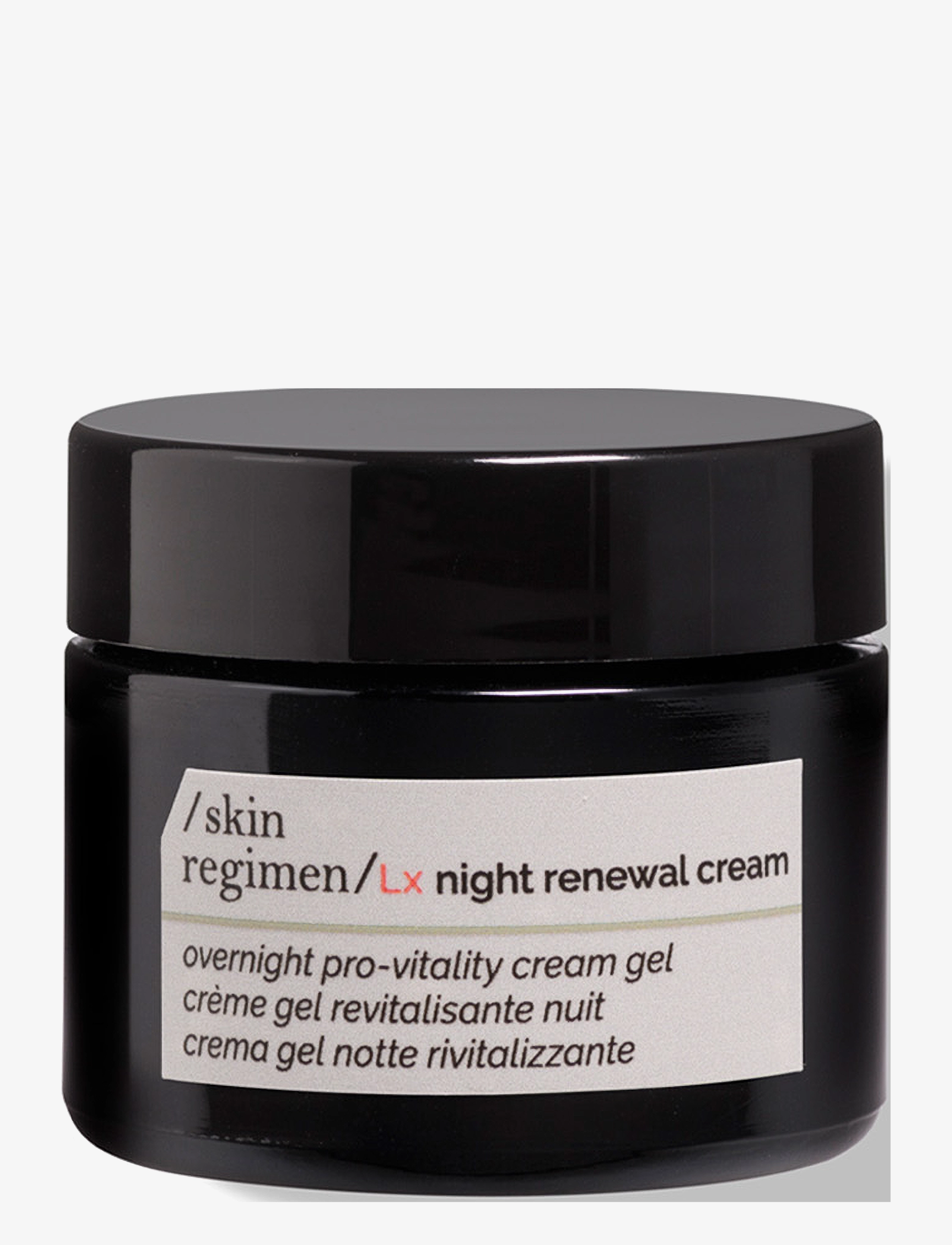 Skin Regimen Lx Night Renewal Cream - Made With Care - CLEAR / undefined