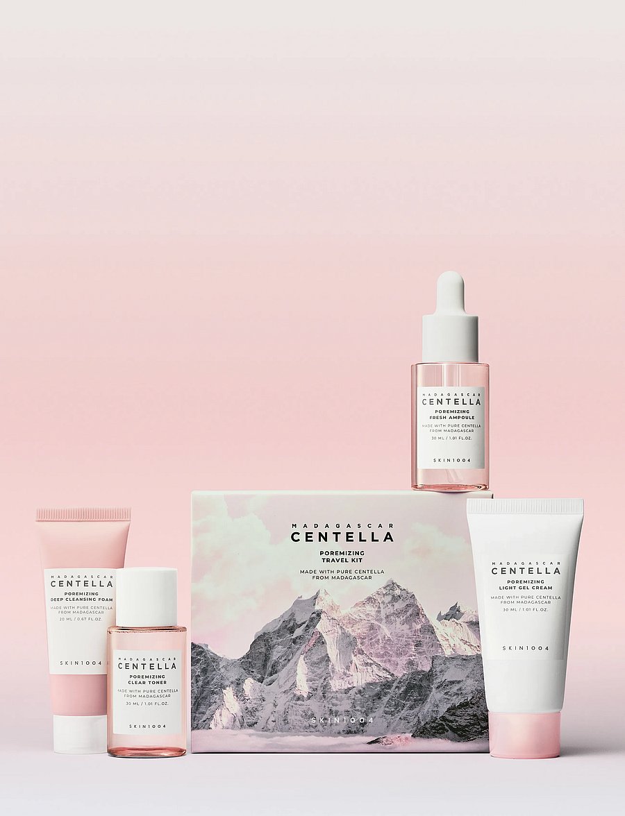 SKIN1004 - Poremizing Travel Kit - serum & oljor - clear - 2