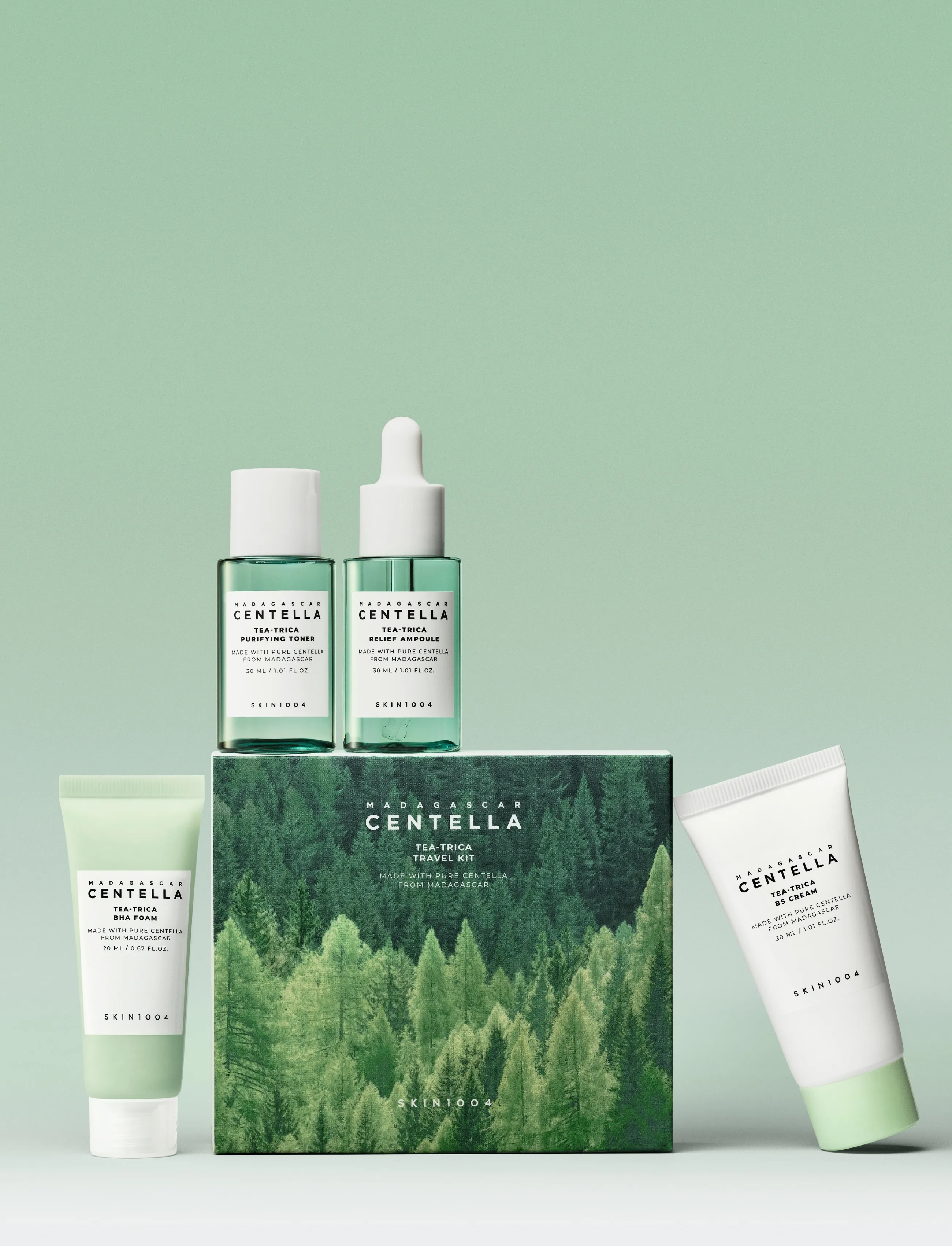 SKIN1004 Tea-Trica Travel Kit, One Size, Nude, Tonere > Hydrerende Tonere, Dame