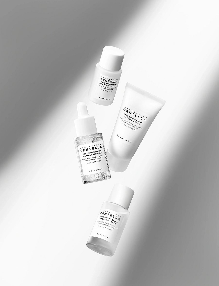 SKIN1004 - Tone Brightening Travel Kit - seerumit ja öljyt - clear - 2