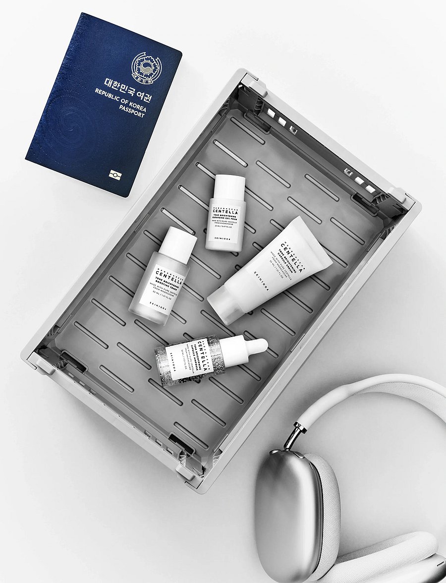SKIN1004 - Tone Brightening Travel Kit - seerumit ja öljyt - clear - 3