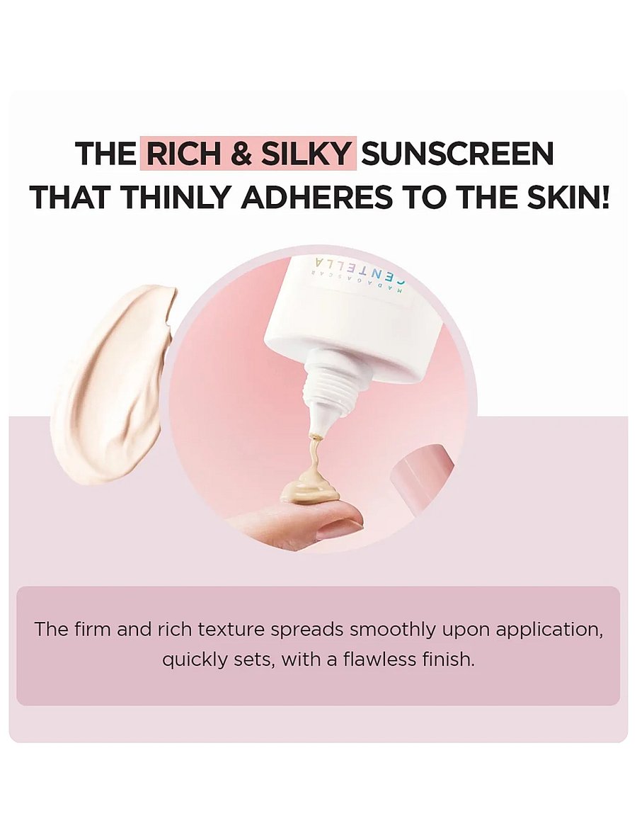 SKIN1004 - Poremizing Velvet Finish Sunscreen SPF 50+ PA++++ - för ansiktet - tinted - 0