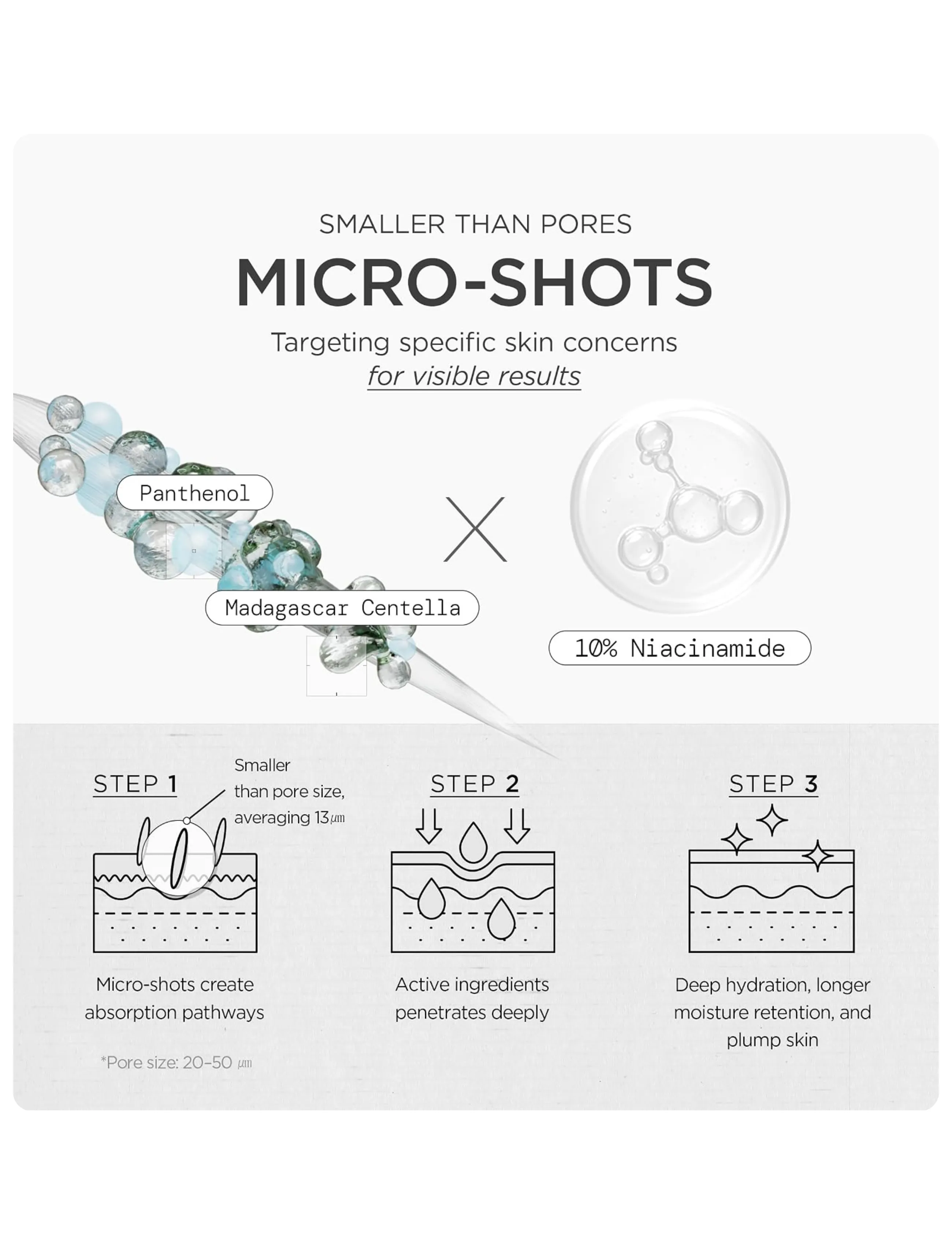 SKIN1004 - Niacinamide 10 Boosting Shot Ampoule - serum & oljor  - clear - 2