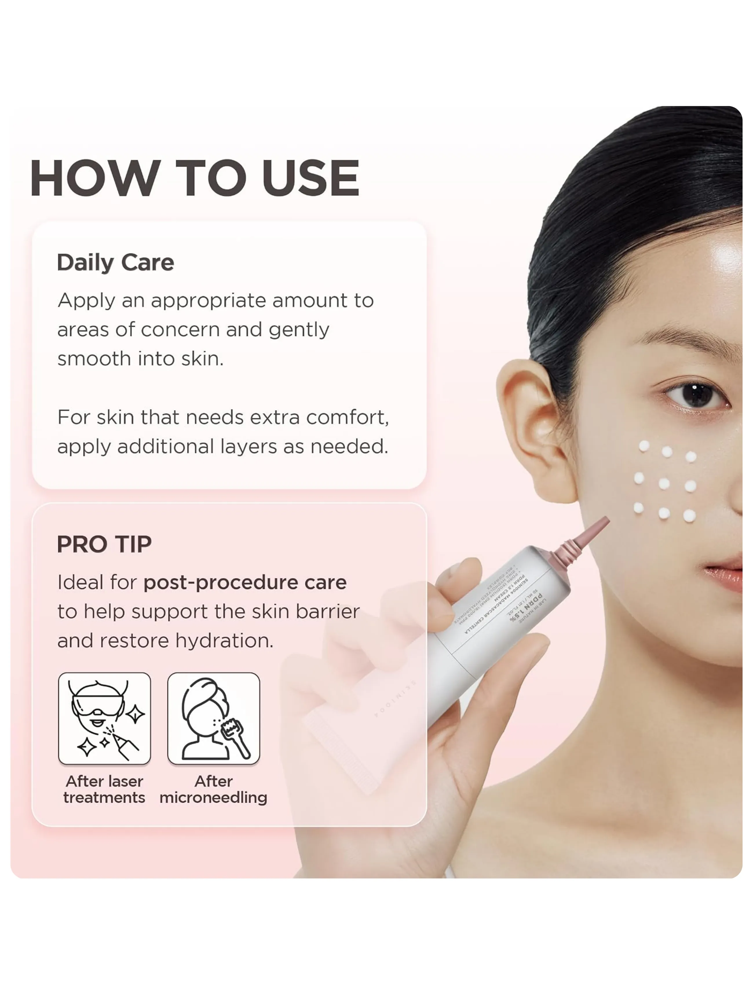 SKIN1004 - Madagascar Centella PDRN 1.5 Cream - fuktkrämer - clear - 5