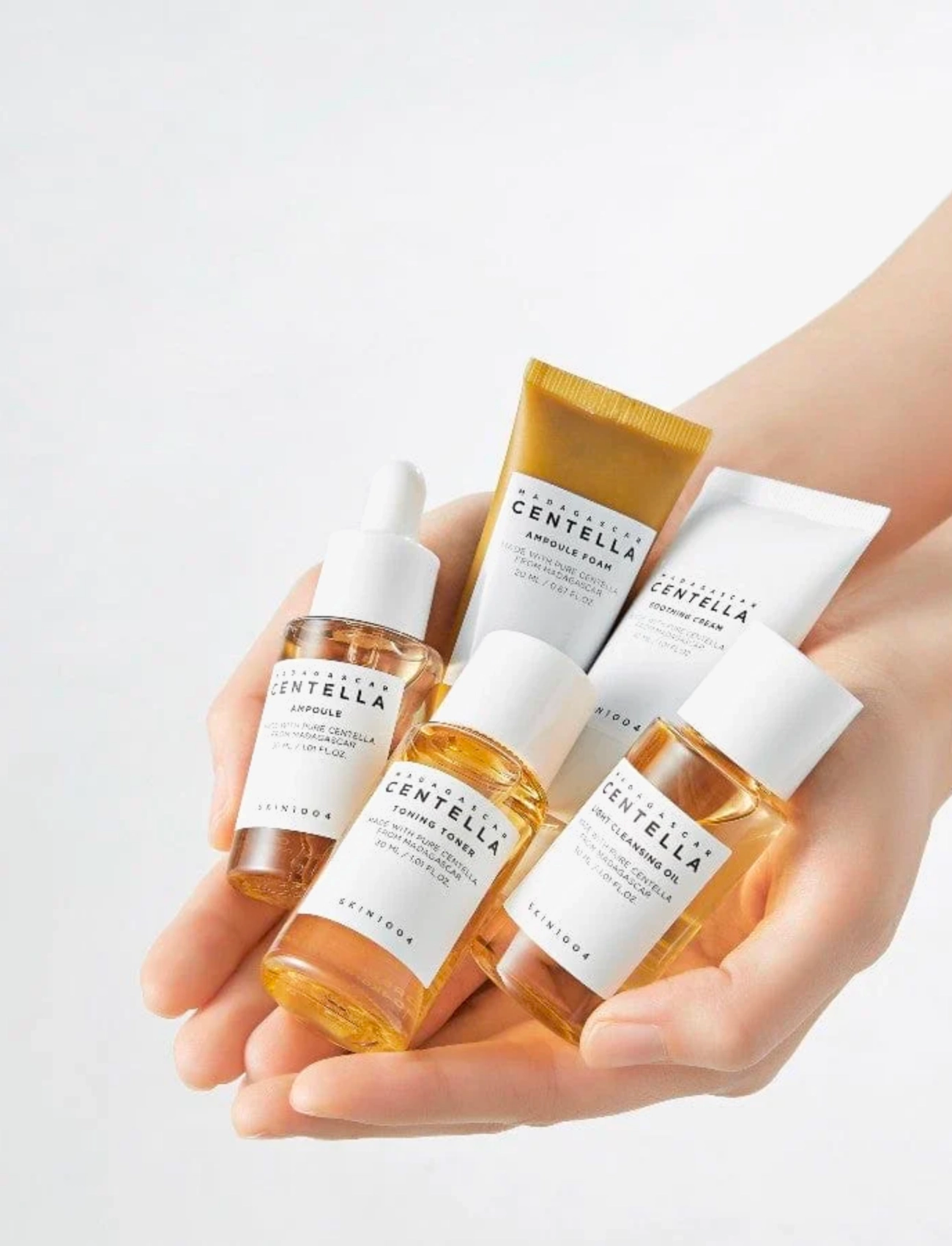 SKIN1004 Madagascar Centella Ampoule Kit hudvårdsset dam – bild 3