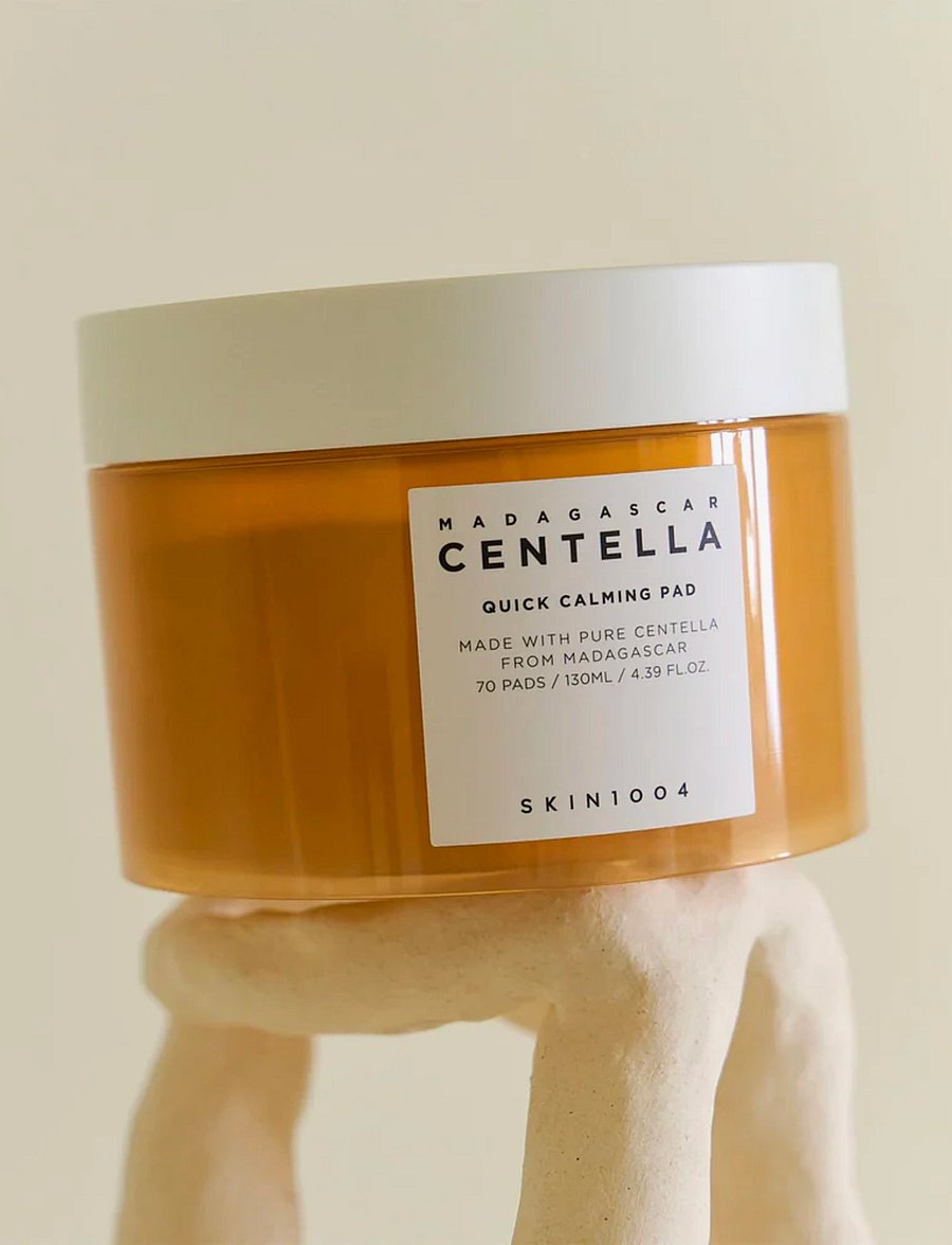 SKIN1004 - Madagascar Centella Quick Calming Pad - kasvovesilaput - clear - 1