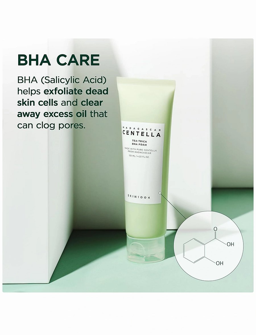 SKIN1004 - Madagascar Centella Tea-Trica Bha Foam - foaming cleanser - clear - 3
