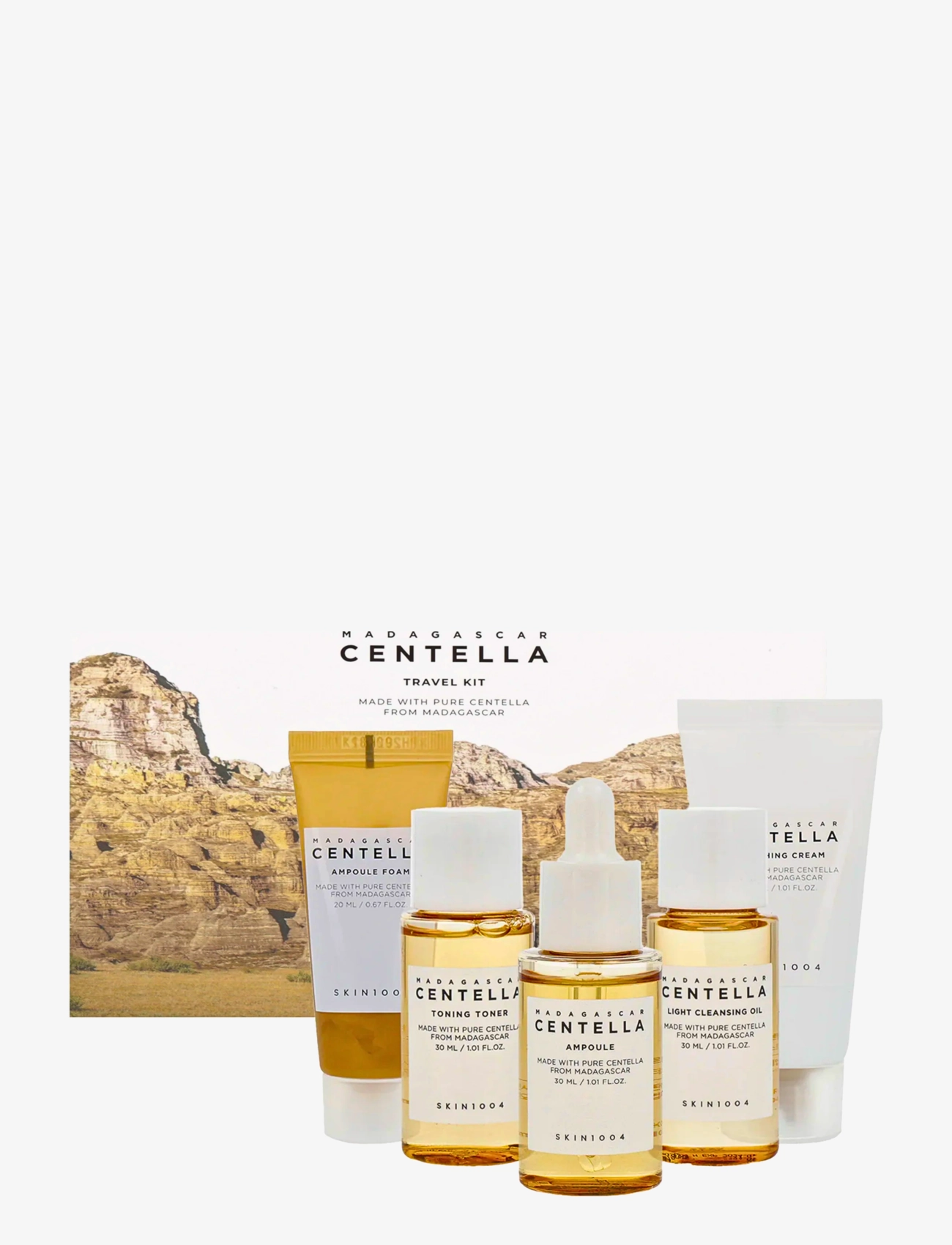 SKIN1004 Madagascar Centella Travel Kit, Travel Size, Nude, Str: ONE SIZE