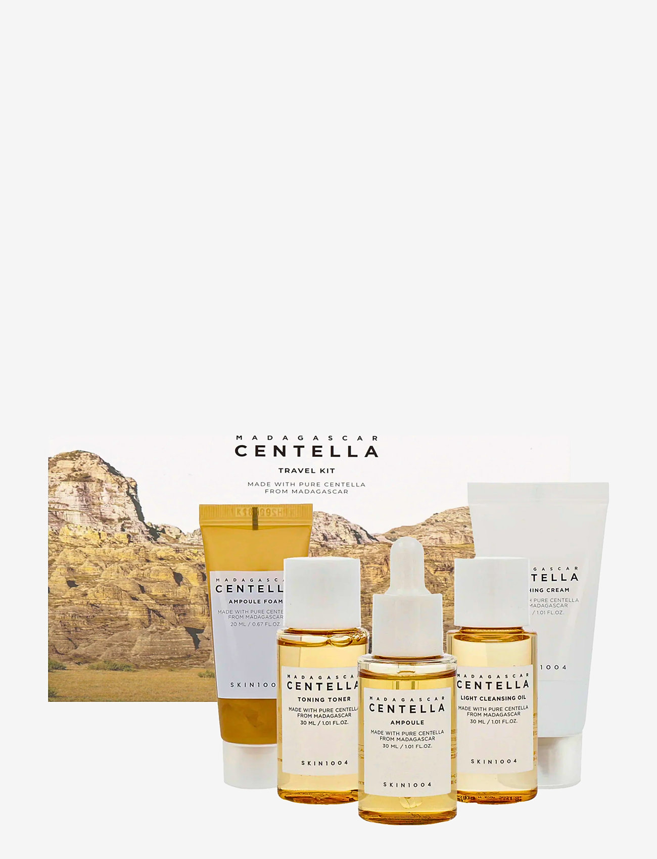 SKIN1004 - Madagascar Centella Travel Kit - för honom - clear - 0