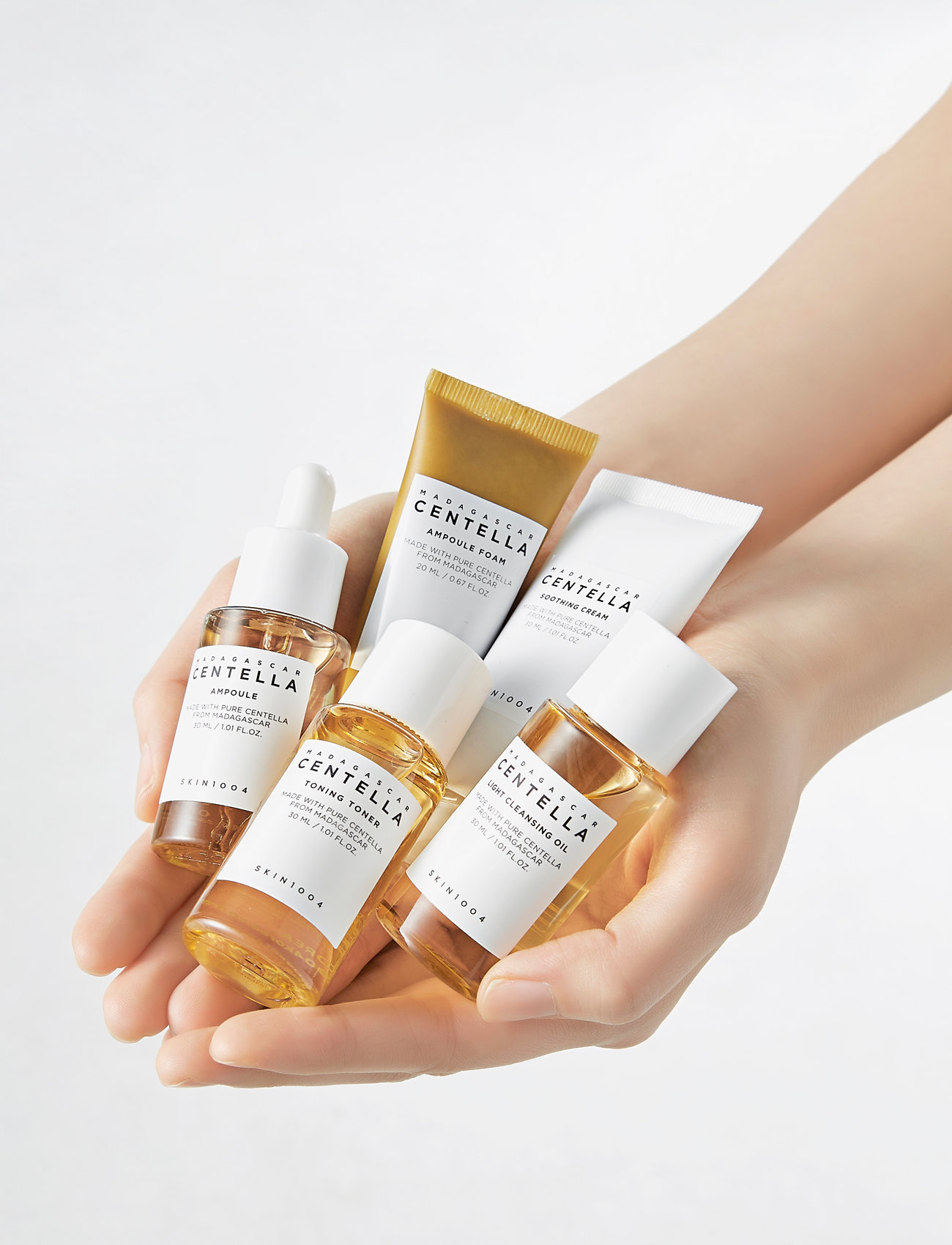 SKIN1004 - Madagascar Centella Travel Kit - för honom - clear - 2