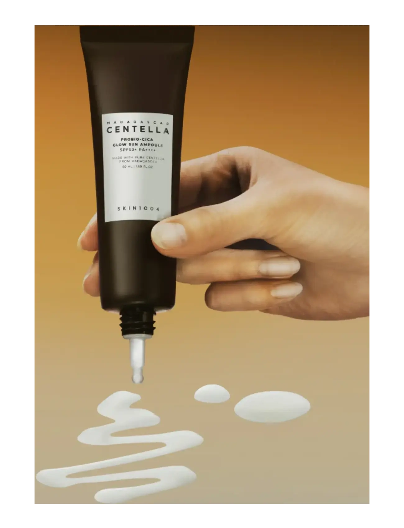 SKIN1004 - Madagascar Centella Probio-Cica Glow Sun Ampoule - clear - 2