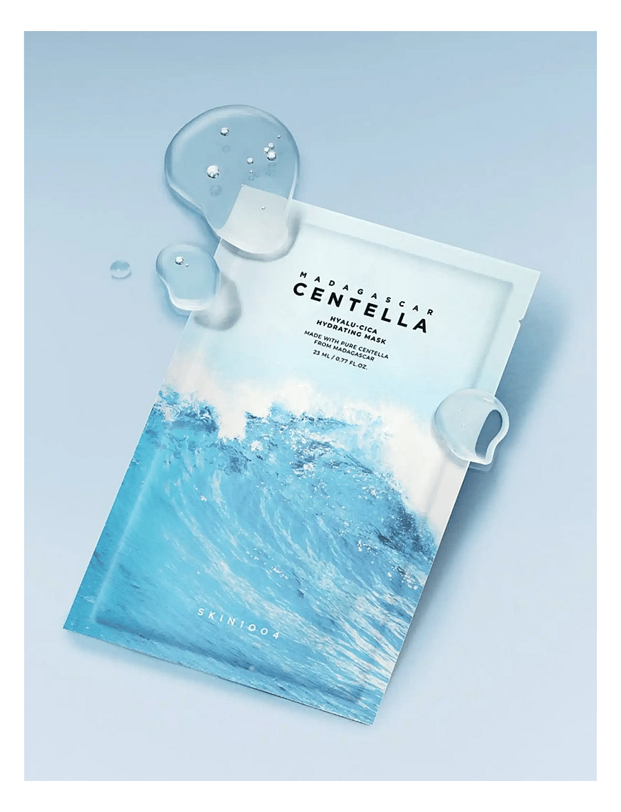SKIN1004 - Madagascar Centella Hyalu-Cica Hydrating Mask - Återfuktande masker - clear - 1