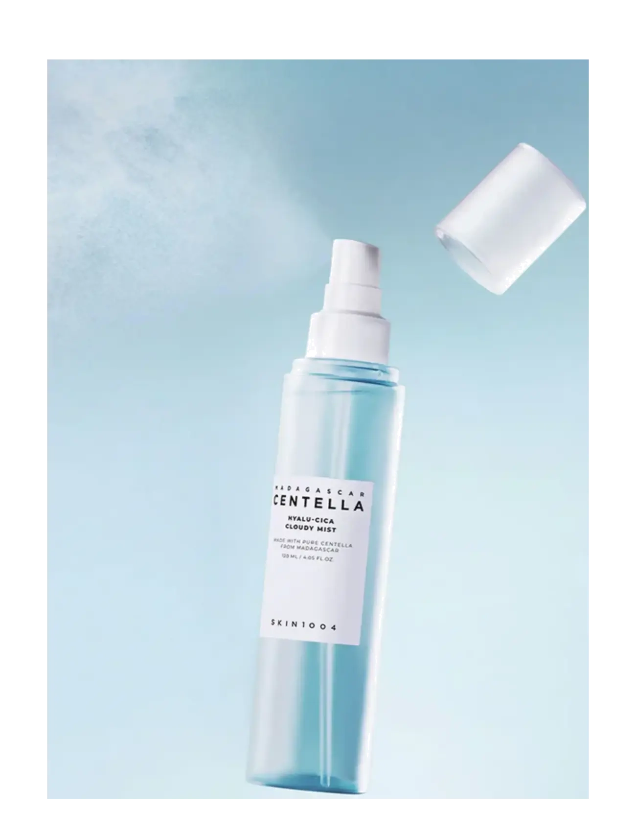 SKIN1004 - Madagascar Centella Hyalu-Cica Cloudy Mist - ansigtsmist - clear - 2
