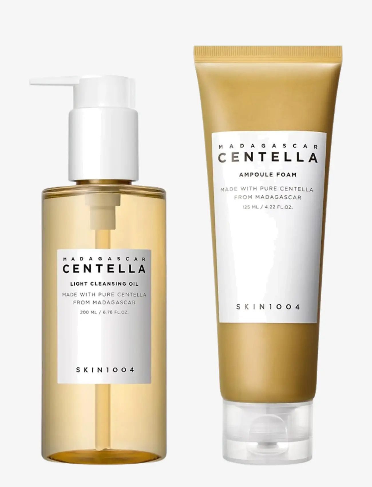 SKIN1004 - Madagascar Centella Double Cleansing Duo - rengöringsolja - clear - 0