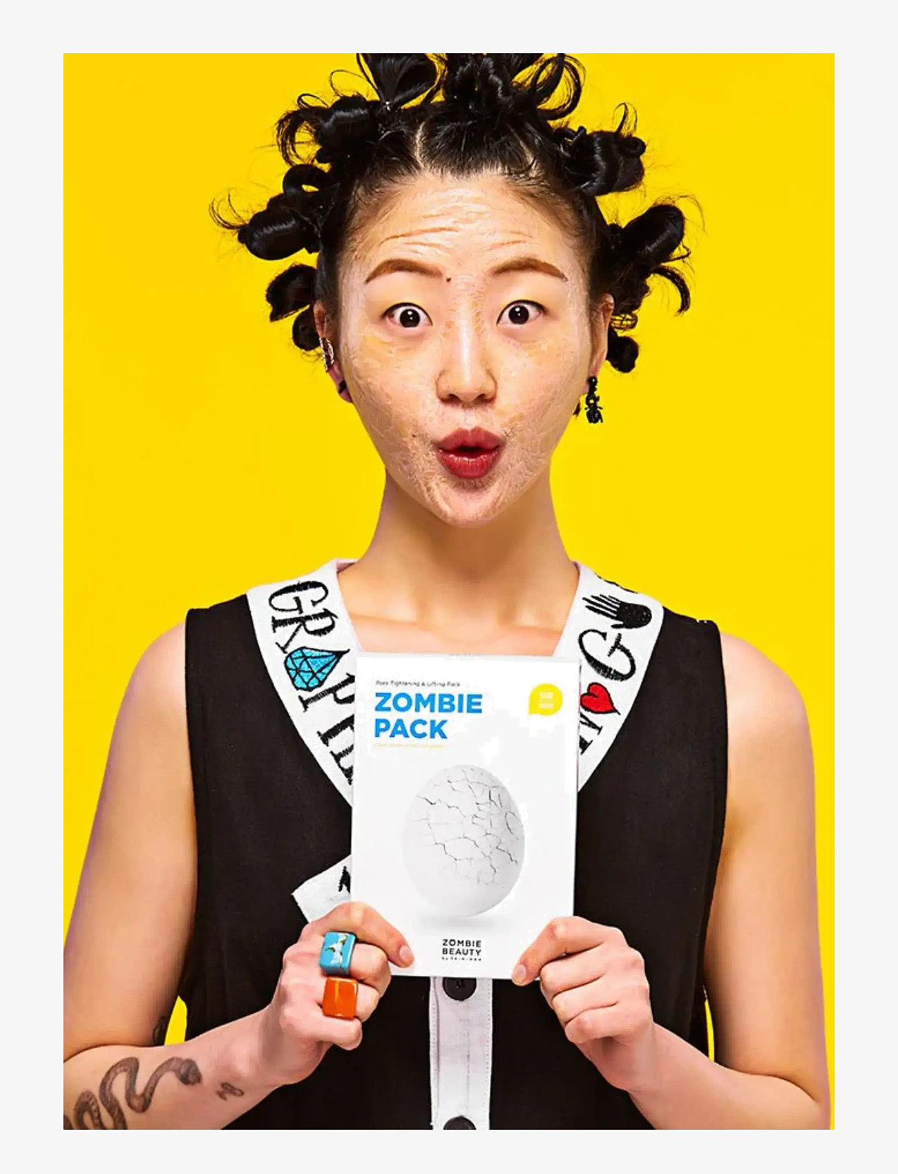 SKIN1004 - ZOMBIE BEAUTY  Zombie Pack - peeling masker - clear - 2