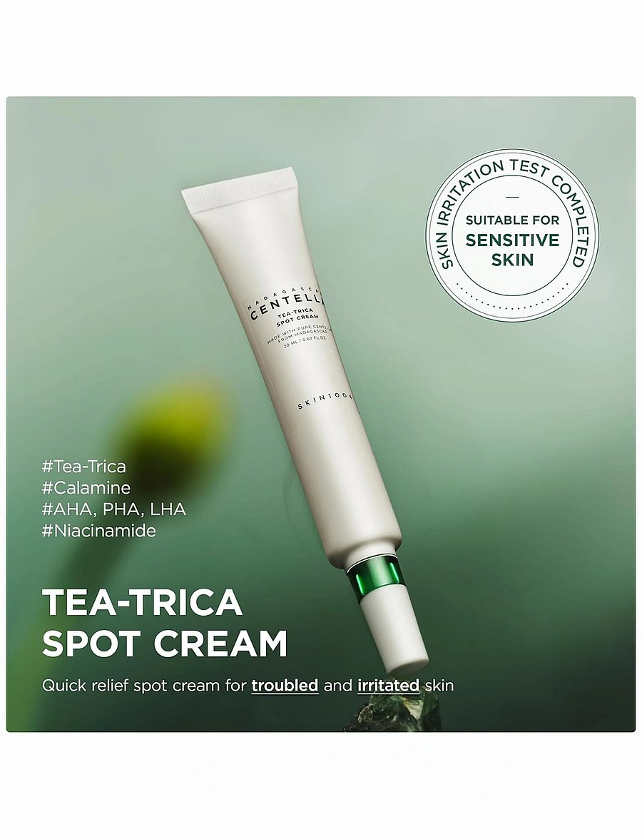 SKIN1004 - Centella Tea-Trica Spot Cream - ansigspleje - clear - 0