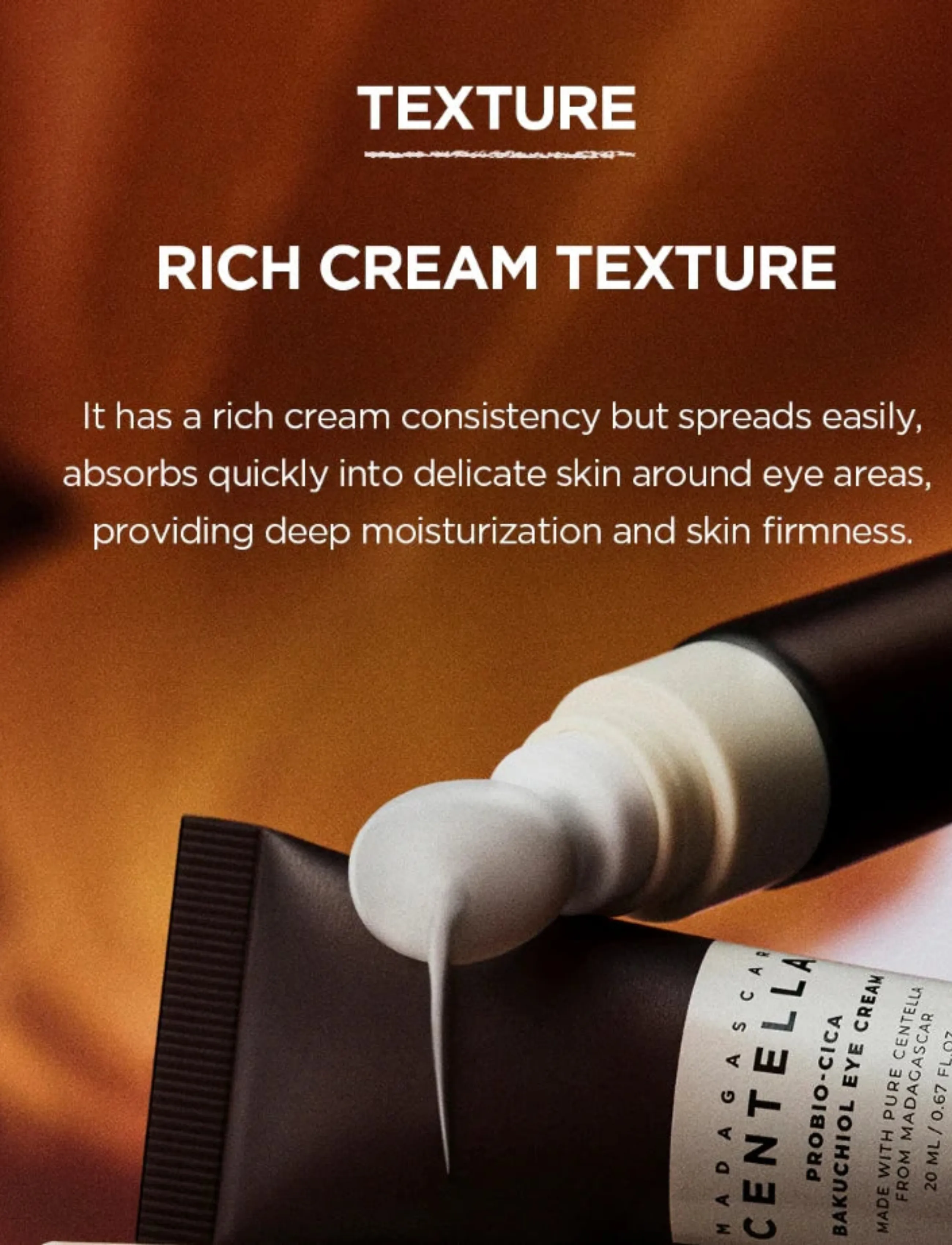 SKIN1004 - Centella Probio-Cica Bakuchiol Eye Cream - Ögonkräm - clear - 2