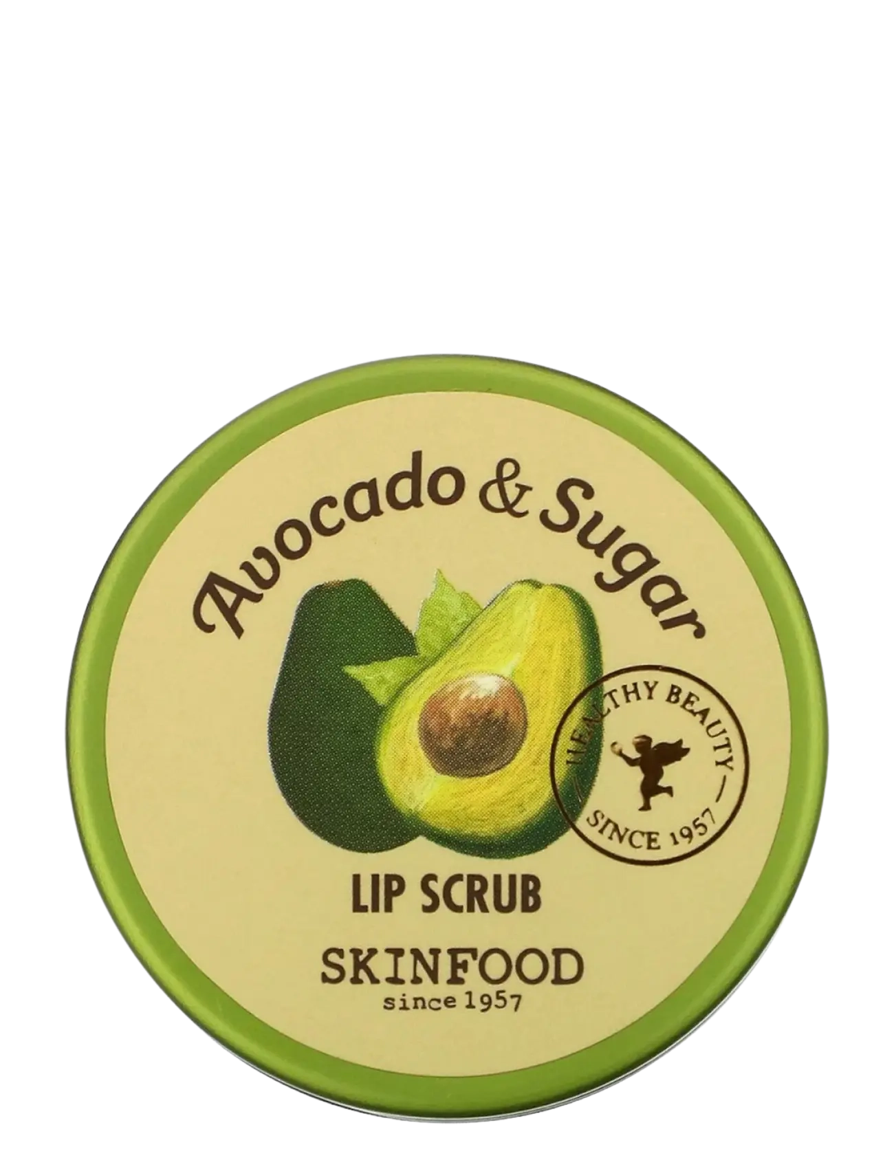 Skinfood Avocado & Sugar Lip Scrub, 14 G, Nude, Lip Care > Lip Scrub, Dame