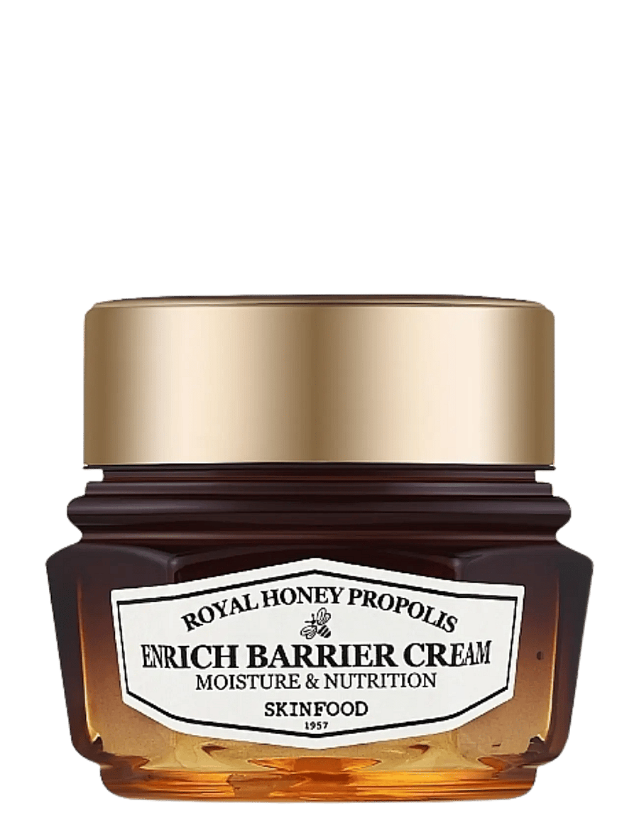 Skinfood - Royal Honey Propolis Enrich Barrier Cream - dagkräm - clear - 1