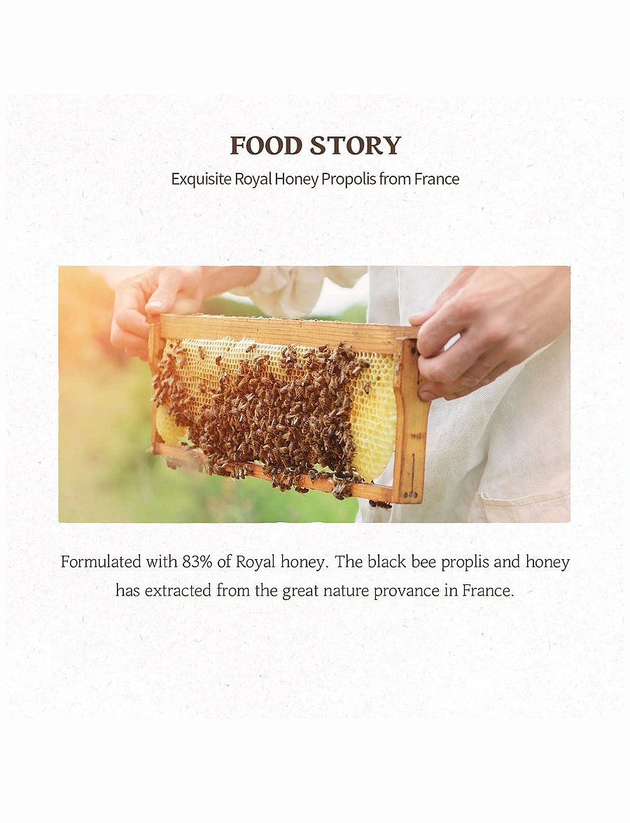Skinfood - Royal Honey Propolis Enrich Barrier Cream - dagkräm - clear - 3