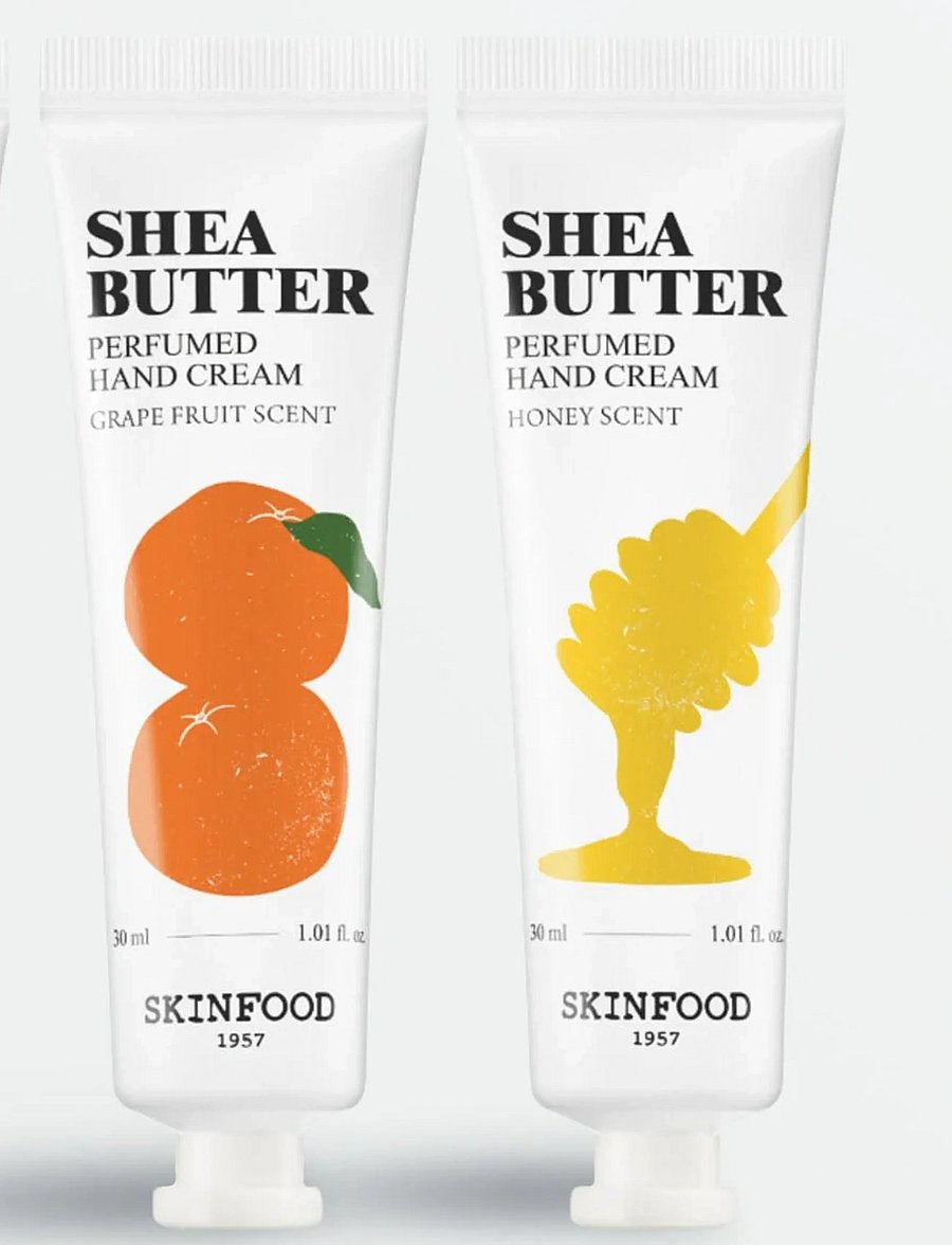 Skinfood - Shea Butter Perfumed Hand Cream Honey - kätekreemid - clear - 0