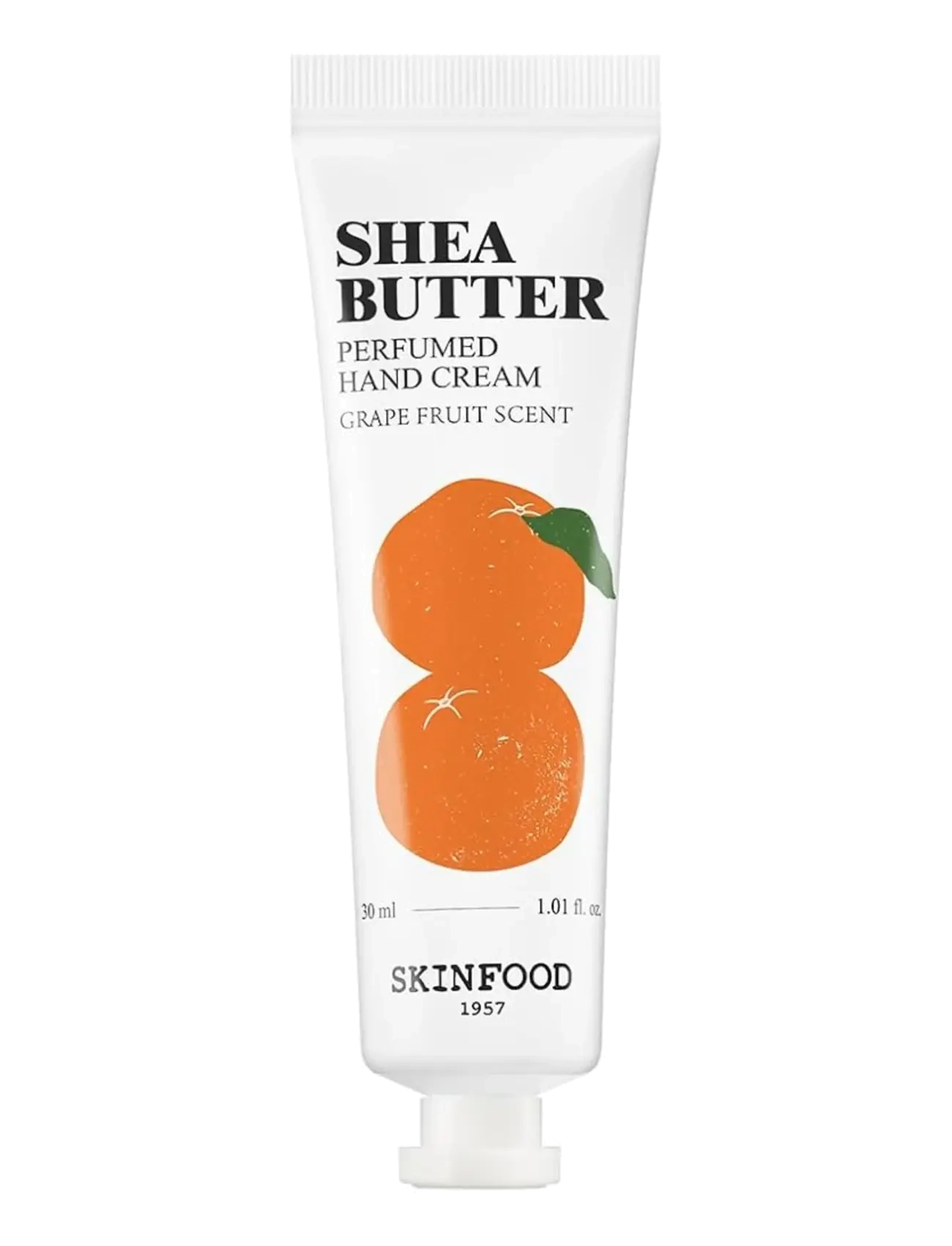 Skinfood Shea Butter Hand Cream Grape Fruit, Hand Creme, Nude, Str: 30 ML