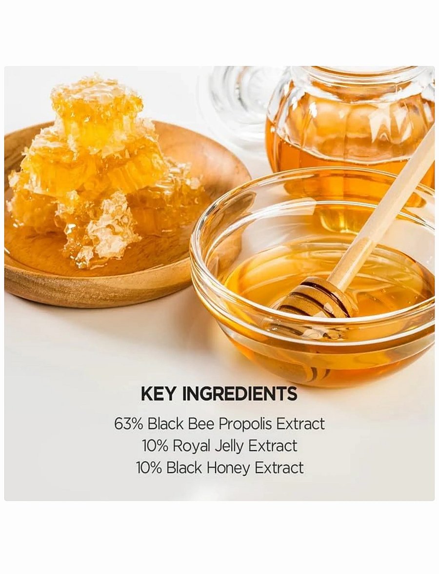 Skinfood - Royal Honey Propolis Enrich Essence - seerumid - clear - 4