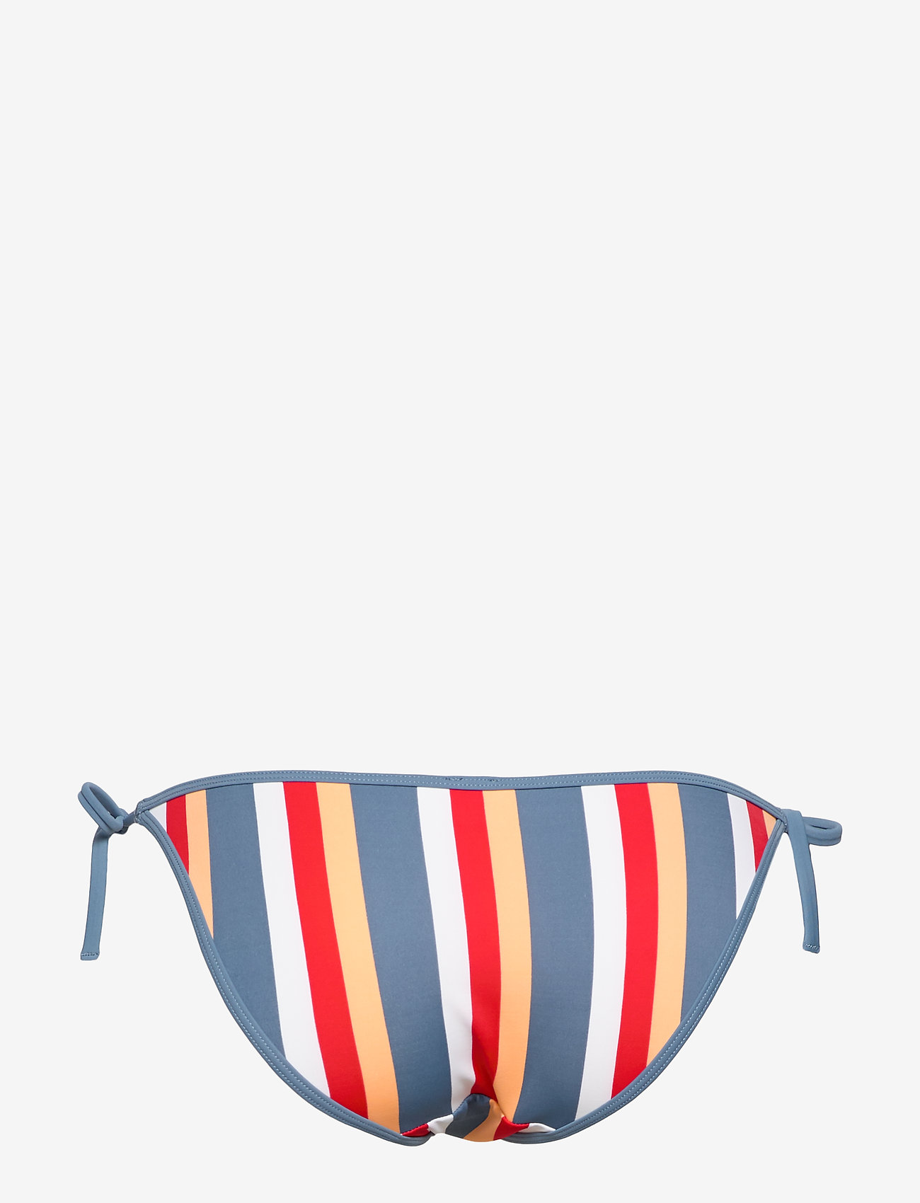 Skiny - L. brasiliano - side tie bikinier - bluered stripe - 1