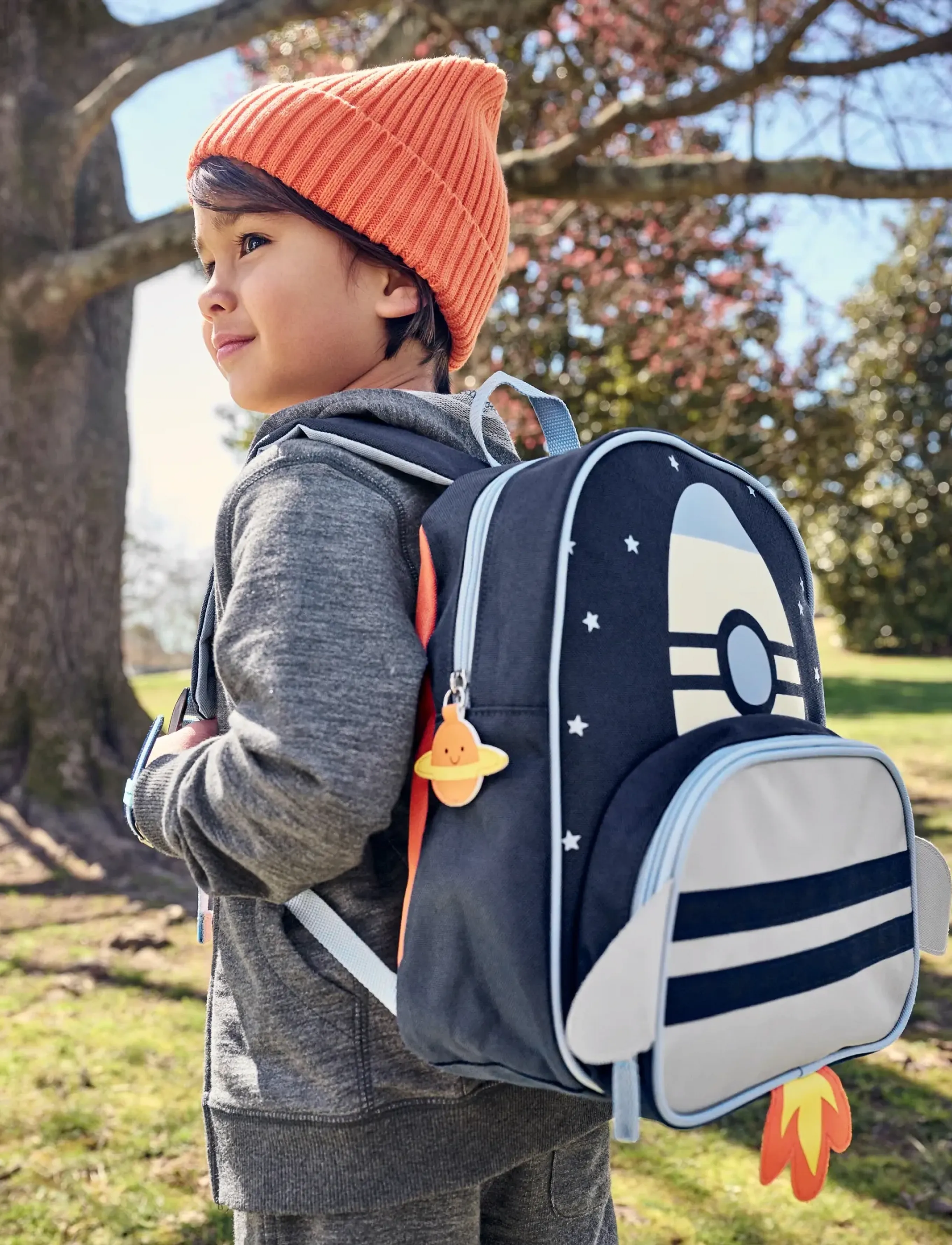 Skip Hop - Skip Hop Spark Style Little Kid Backpack "Raket" - rygsække - blue - 3