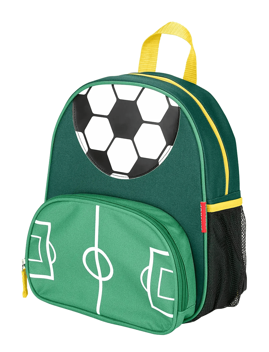 Skip Hop - Skip Hop Spark Style Little Kid Backpack "Fotboll" - rucksäcke - green - 1