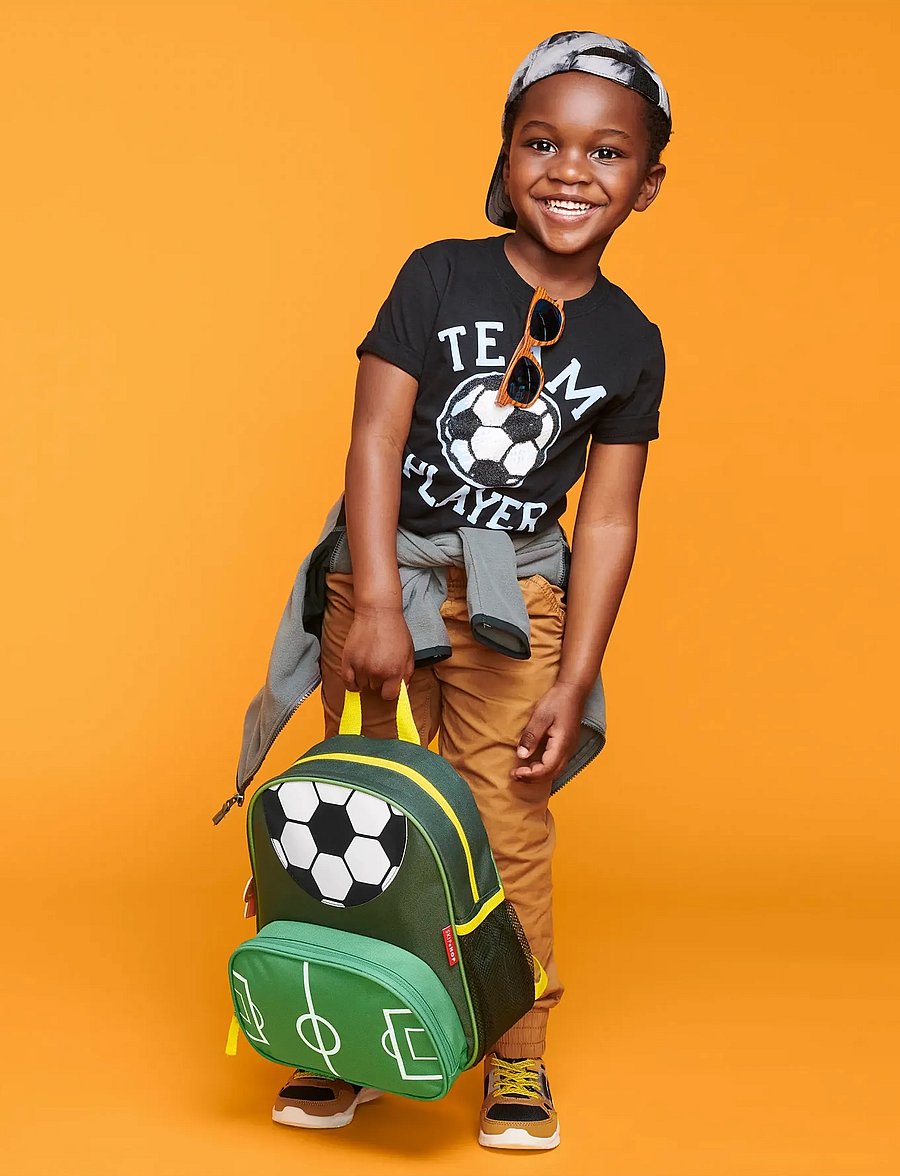 Skip Hop - Skip Hop Spark Style Little Kid Backpack "Fotboll" - rucksäcke - green - 3