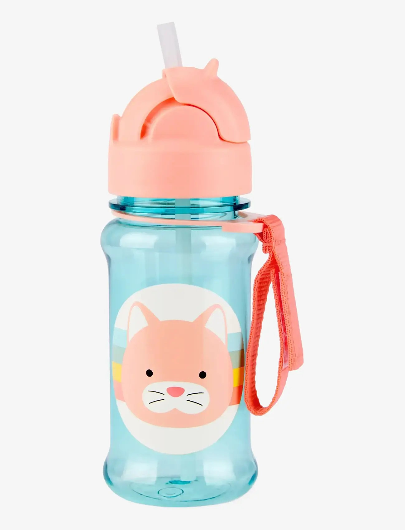 Skip Hop - Skip Hop Zoo Flaska Tritan "Katt" - wasserflaschen - blue - 0