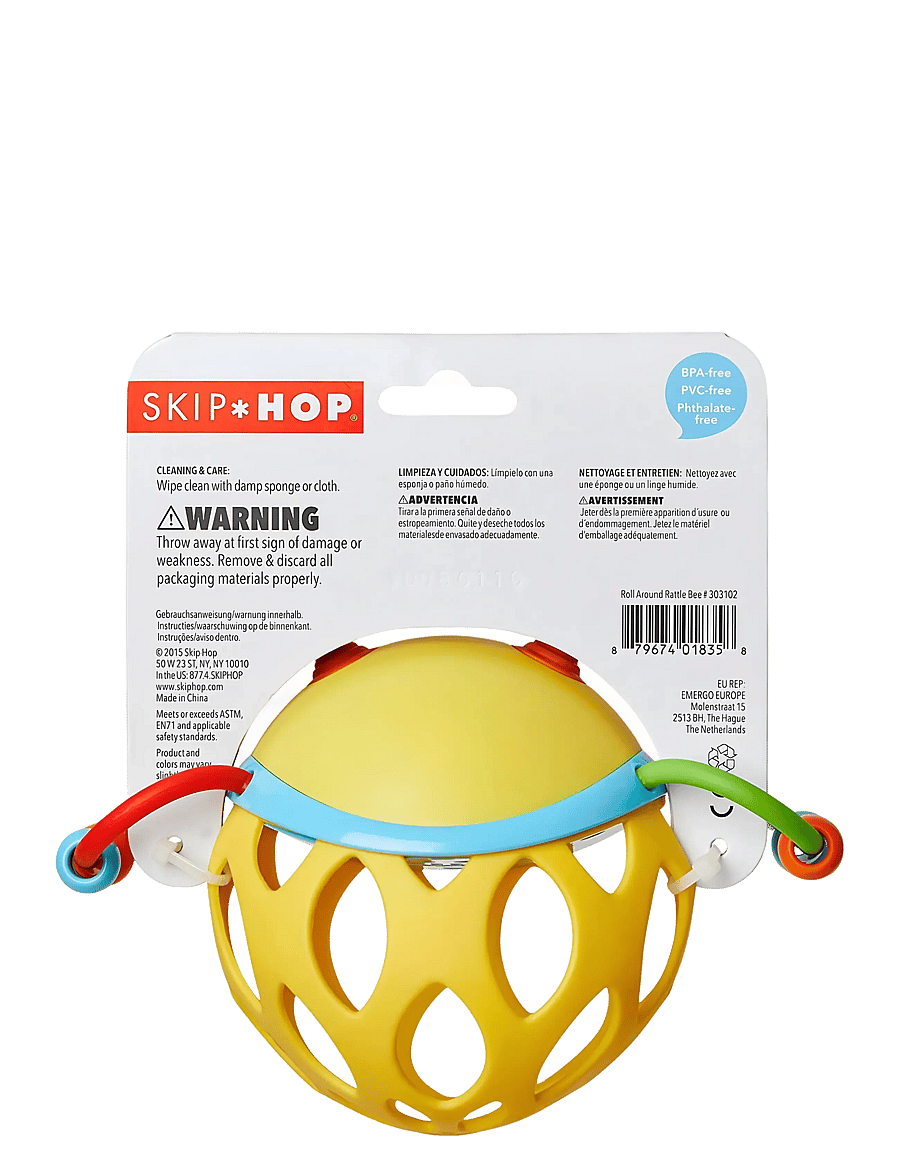 Skip Hop - Skip Hop Explore & More Rullskallra "Bi" - rangler - yellow - 4