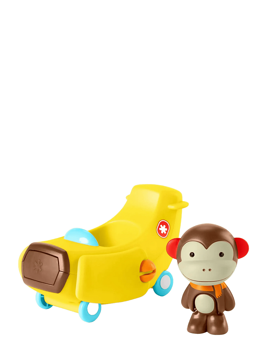 Skip Hop - Skip Hop Zoo Flygplan "Apa" - tiere - yellow - 1