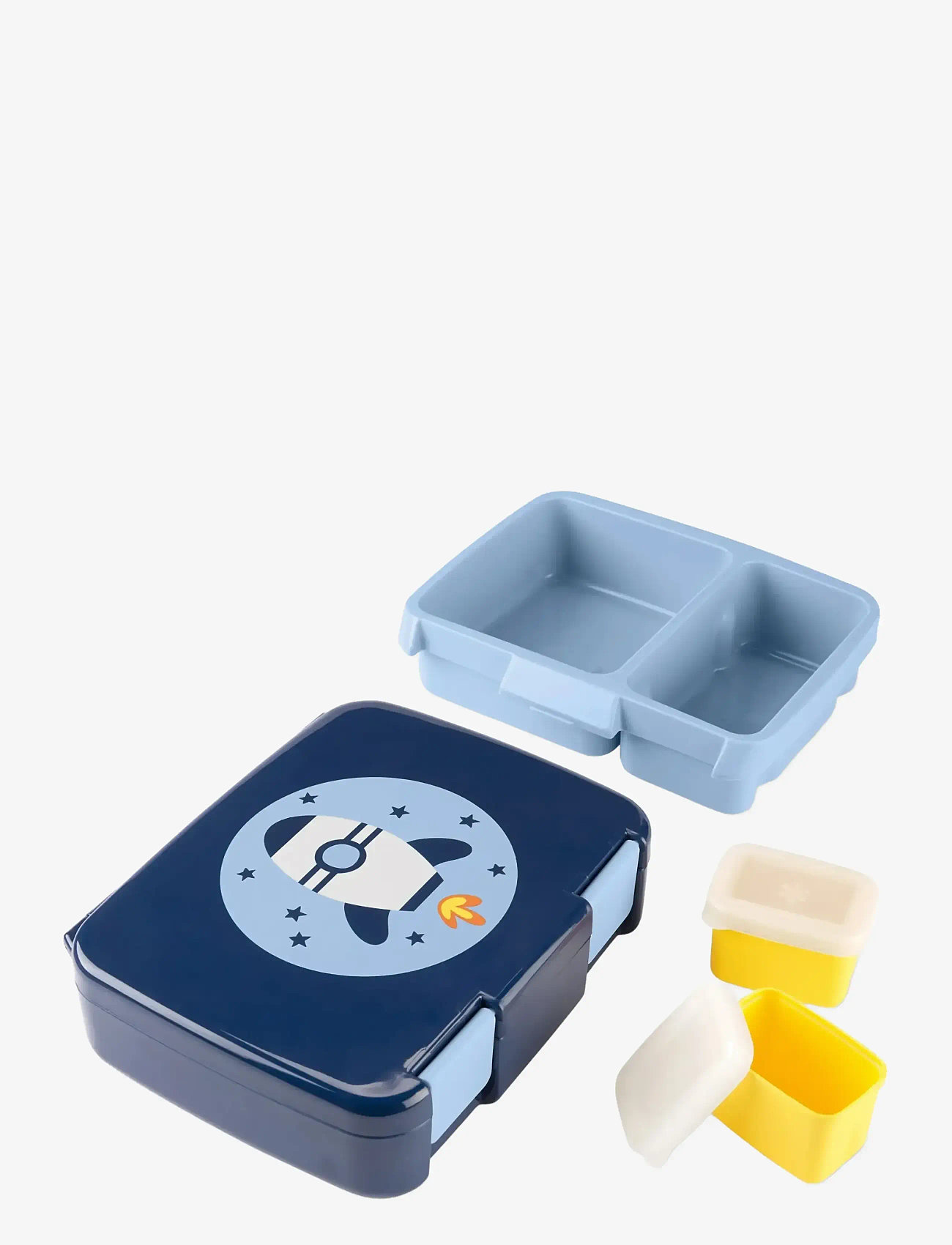 Skip Hop - Skip Hop Spark Style Bento Matlåda "Raket" - lunch boxes - blue - 3