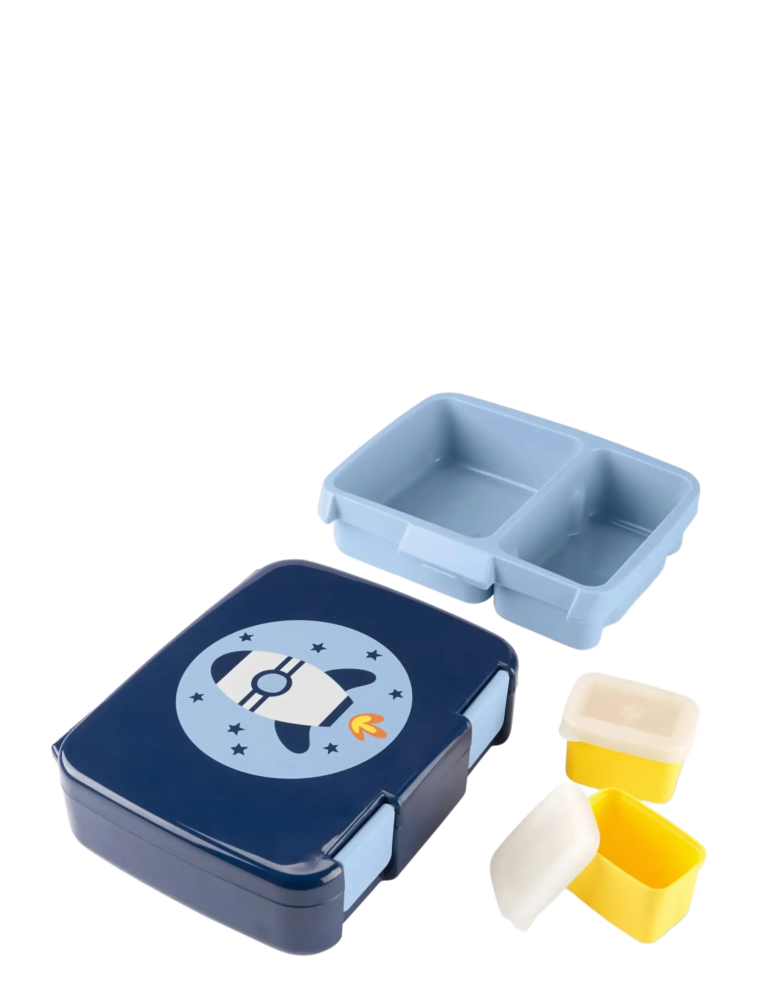 Skip Hop - Skip Hop Spark Style Bento Matlåda "Raket" - lunch boxes - blue - 3